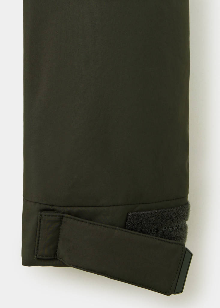 Packable waterproof jacket with Thermore® padding — Dark Green