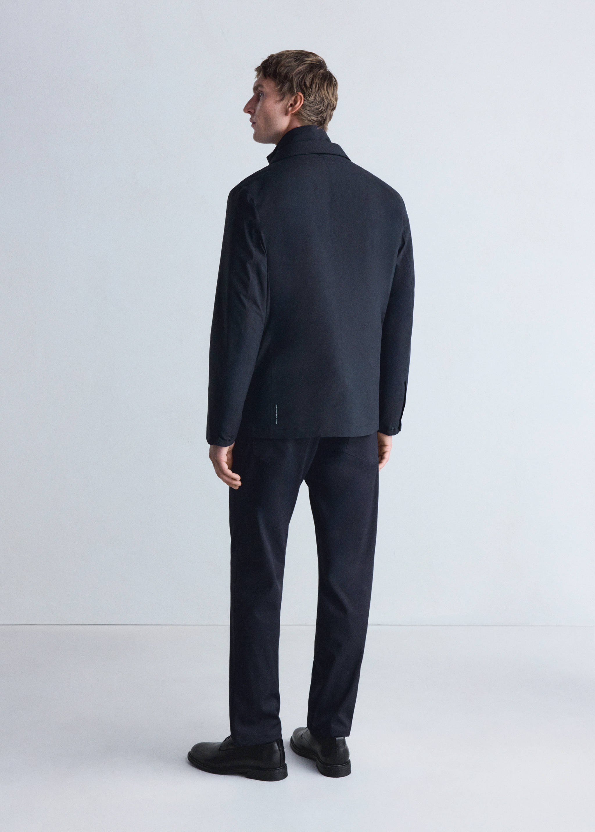 Packable water-repellent padded Thermolite® jacket - Reverse of the article