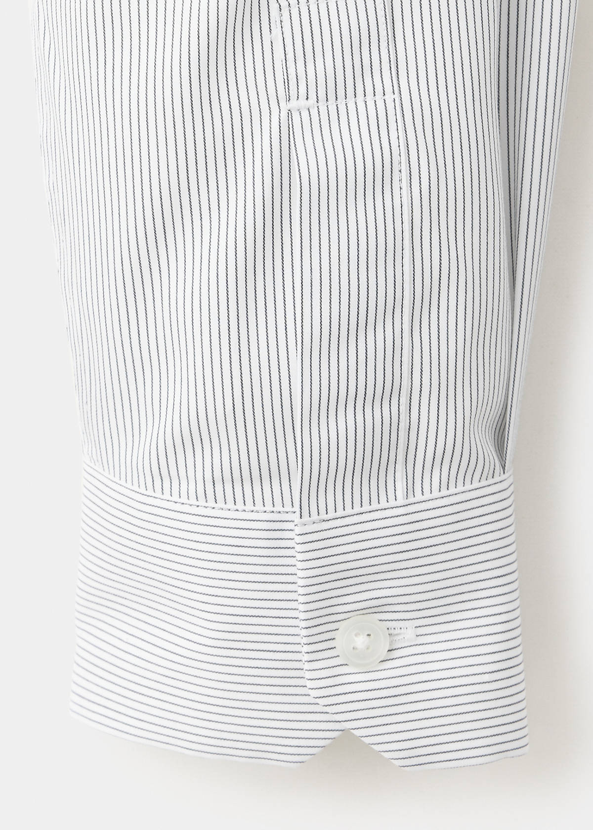 Slim fit comfort stretch non-iron shirt — White