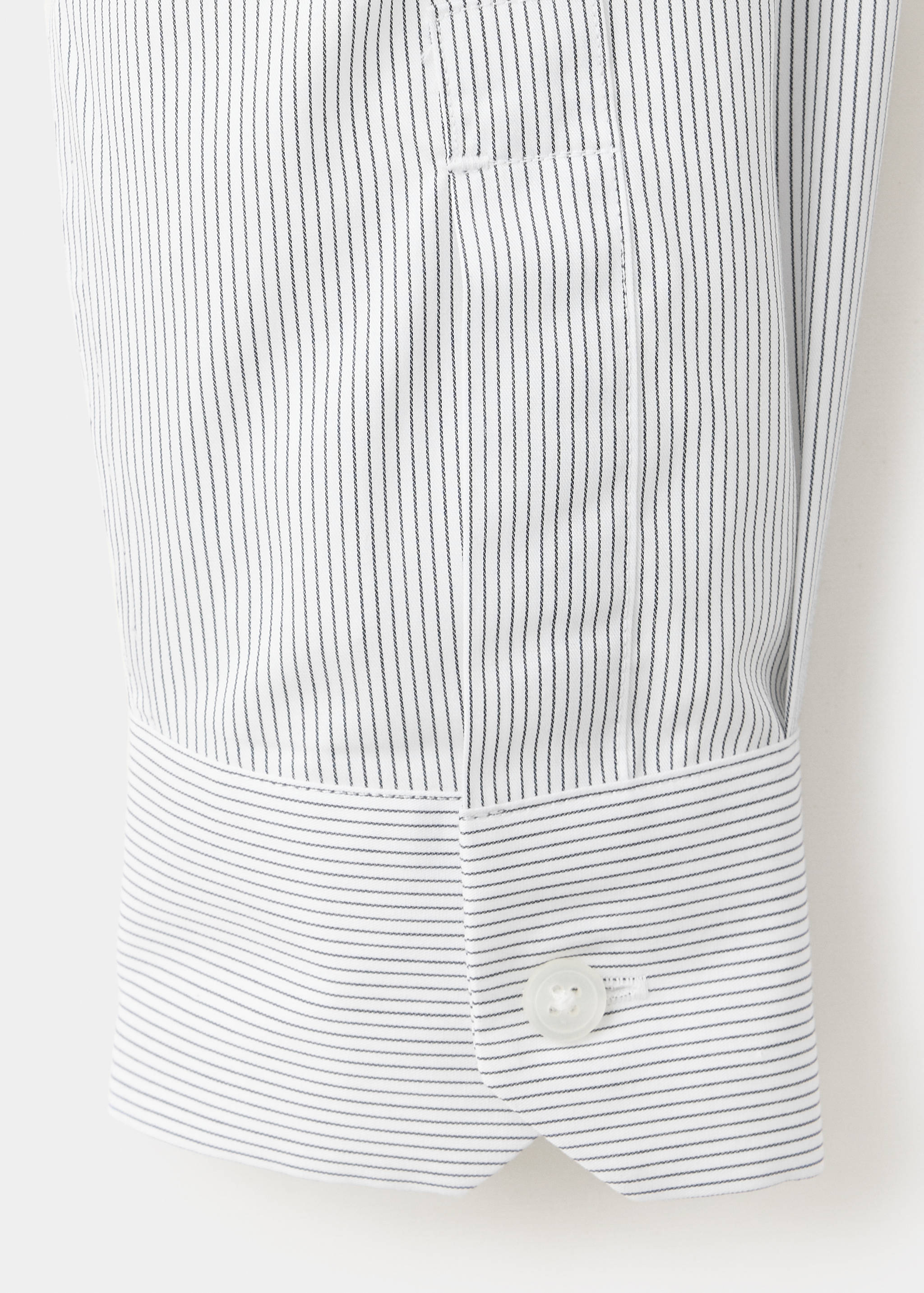 Camisa slim fit algodón rayas - Detalle del artículo 0