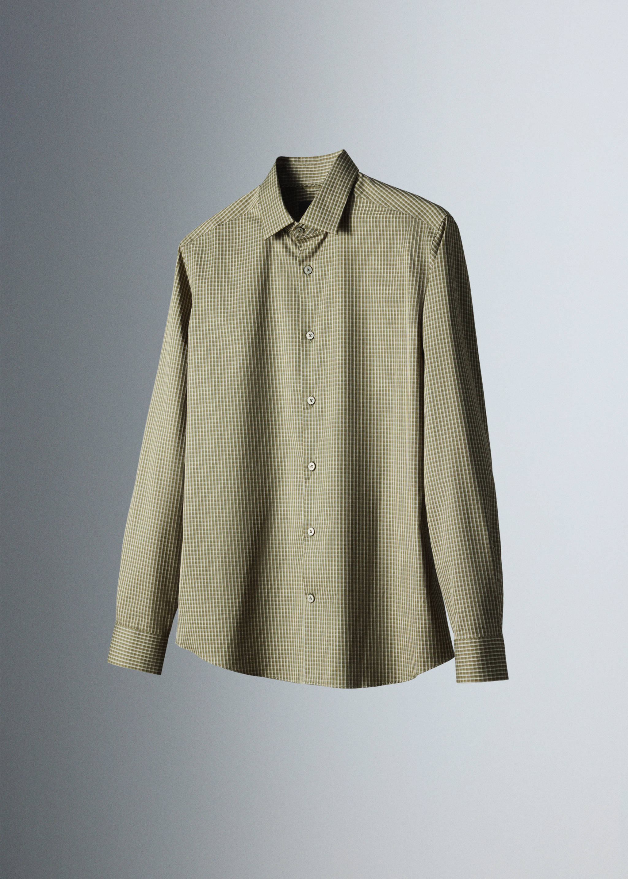 Slim fit comfort stretch non-iron shirt - Details of the article 5