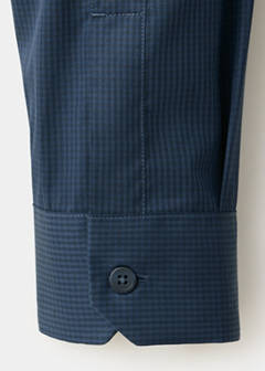 Slim fit comfort stretch non-iron shirt — Ink Blue 9