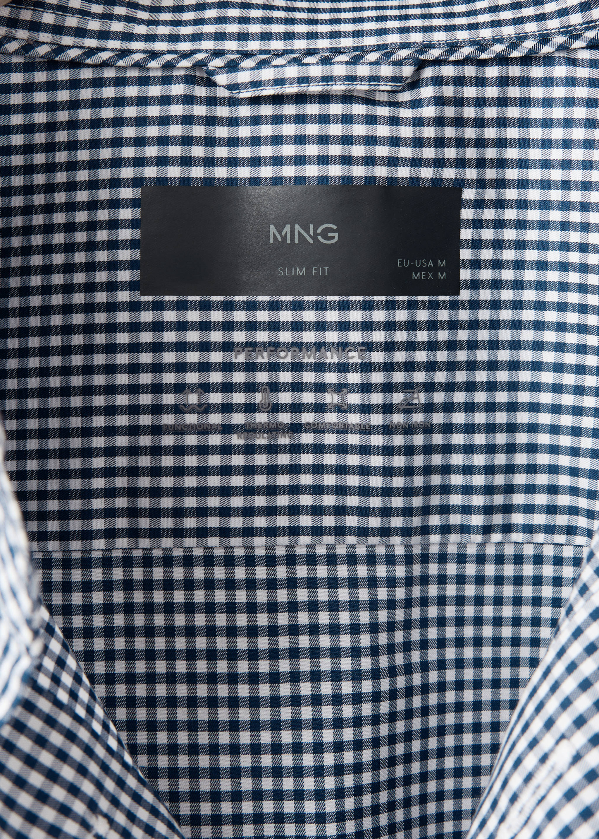 Chemise slim fit comfort stretch non-iron - Détail de l'article 9
