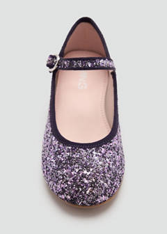 Heeled glitter shoe — Light/Pastel Purple 5