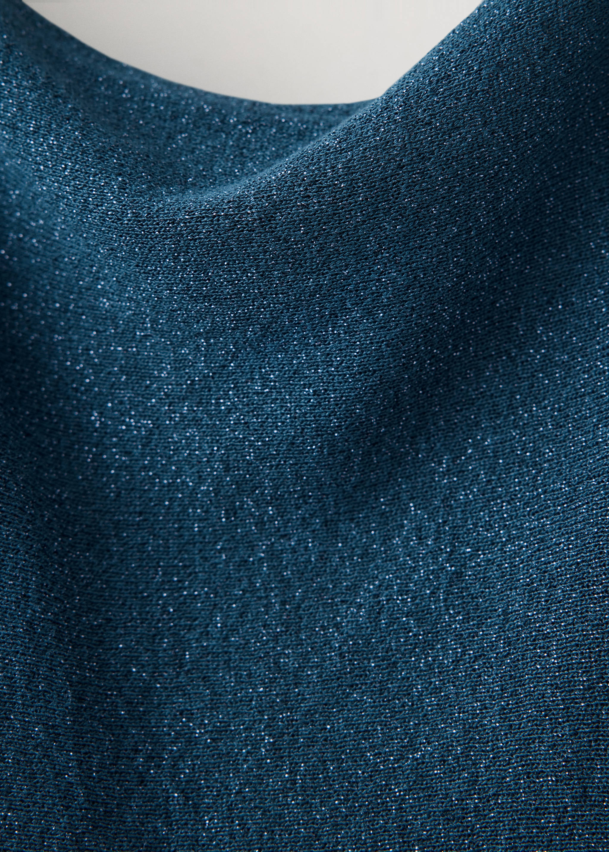 Boat neck lurex sweater - Details of the article 8