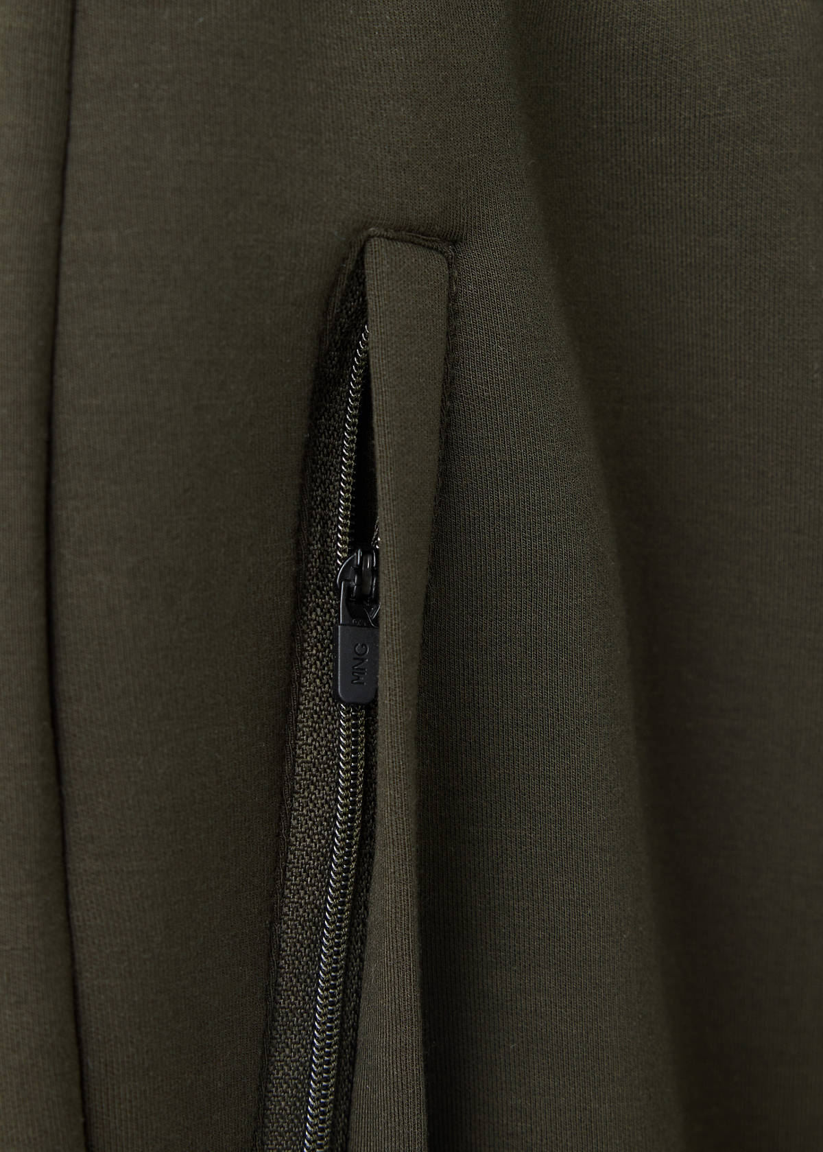 Thermolite® neoprene-effect joggers — Khaki