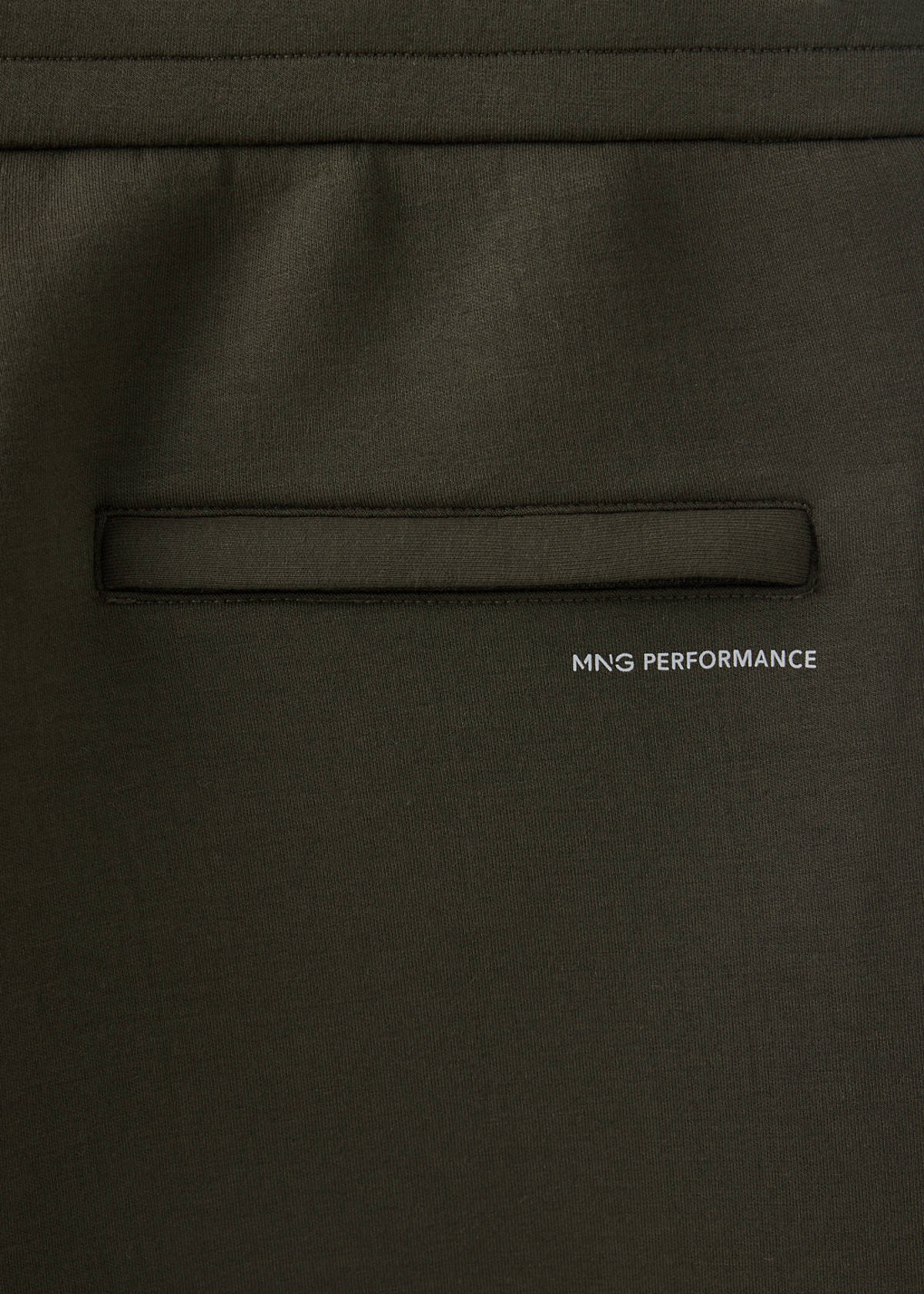 Thermolite® neoprene-effect joggers — Khaki