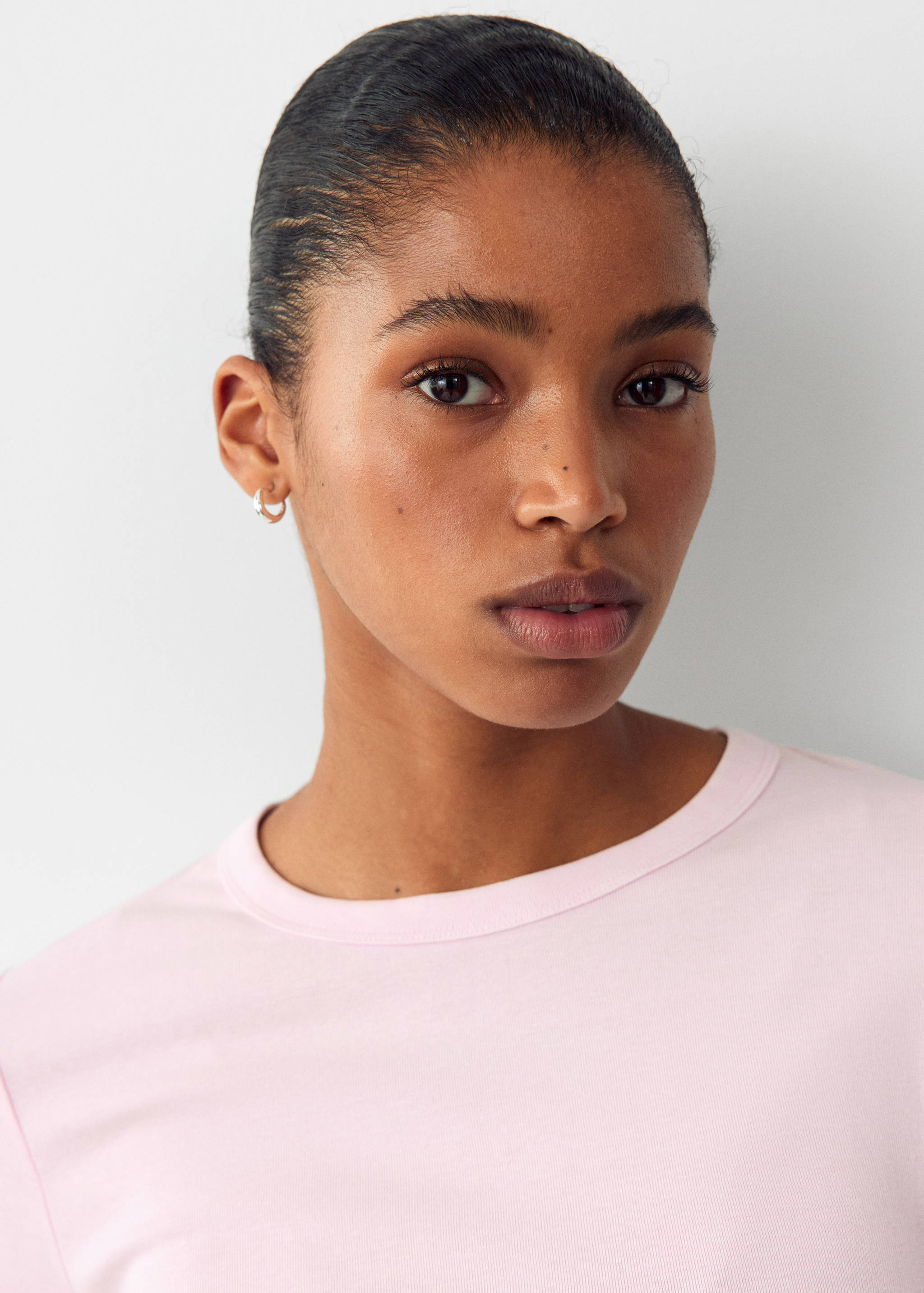 Long sleeve cotton t-shirt - Details of the article 1