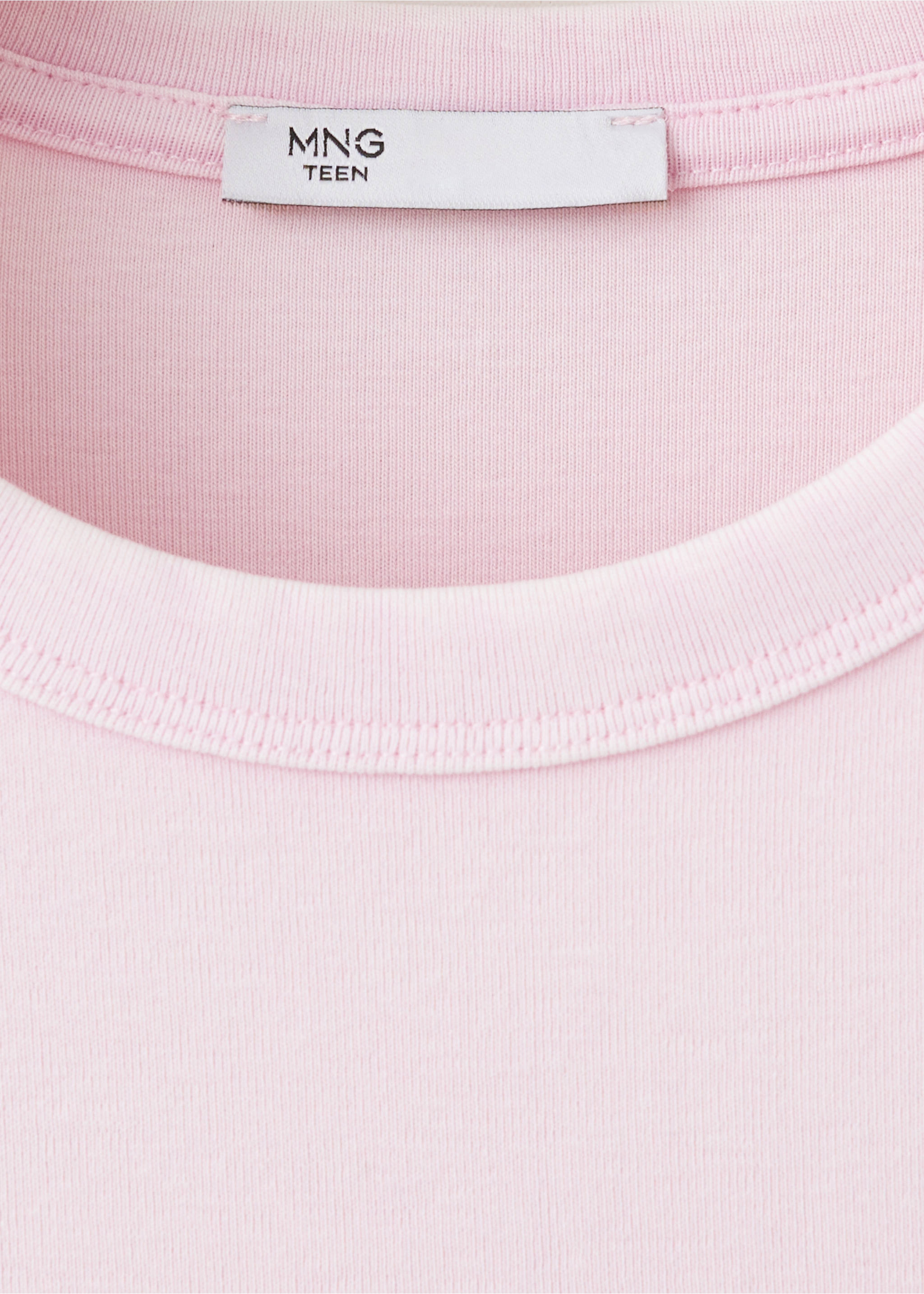 Camiseta wash - Detalle del artículo 8, Rosa. Ref: 37046740-00.