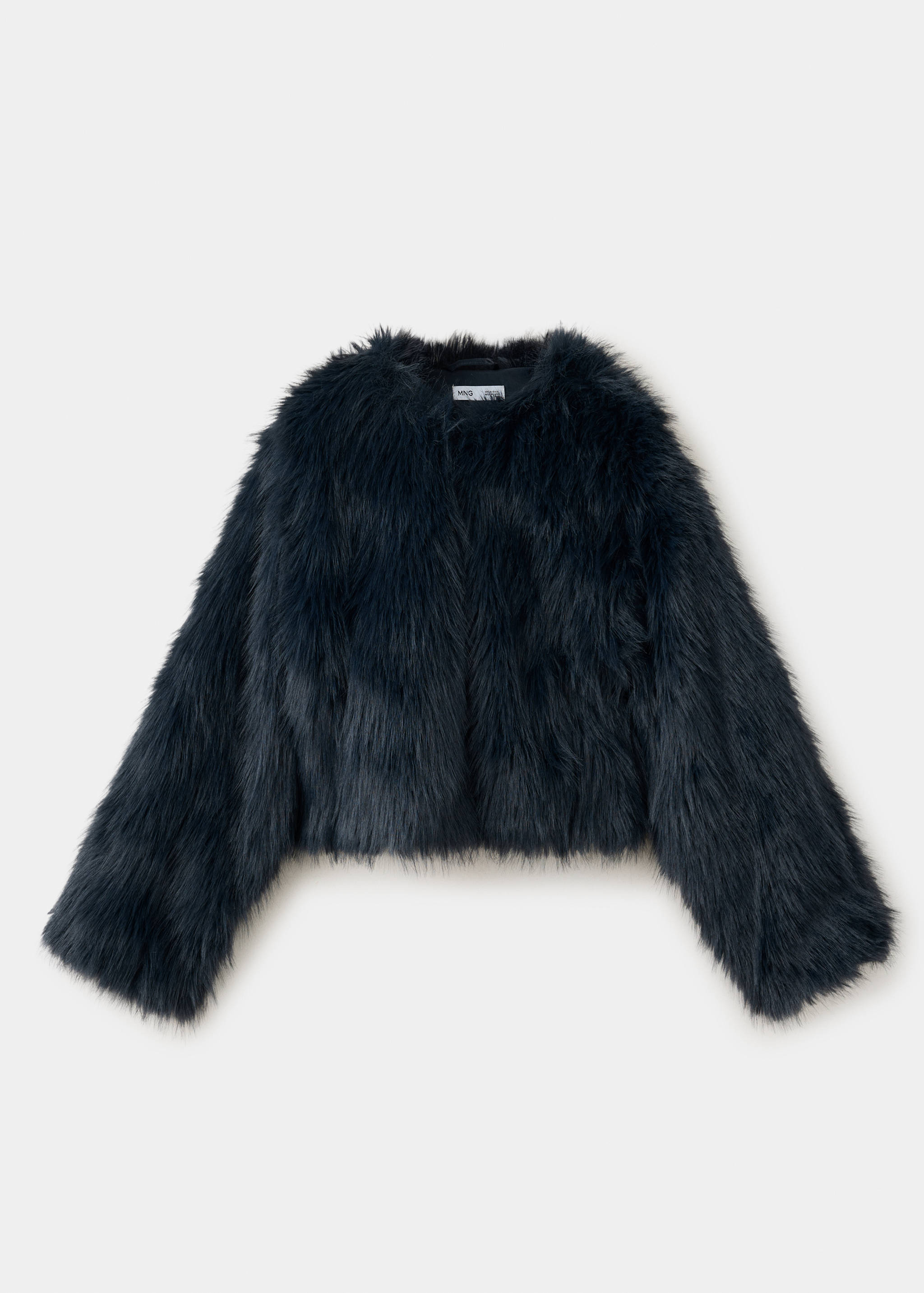 Faux-fur coat - Article without model