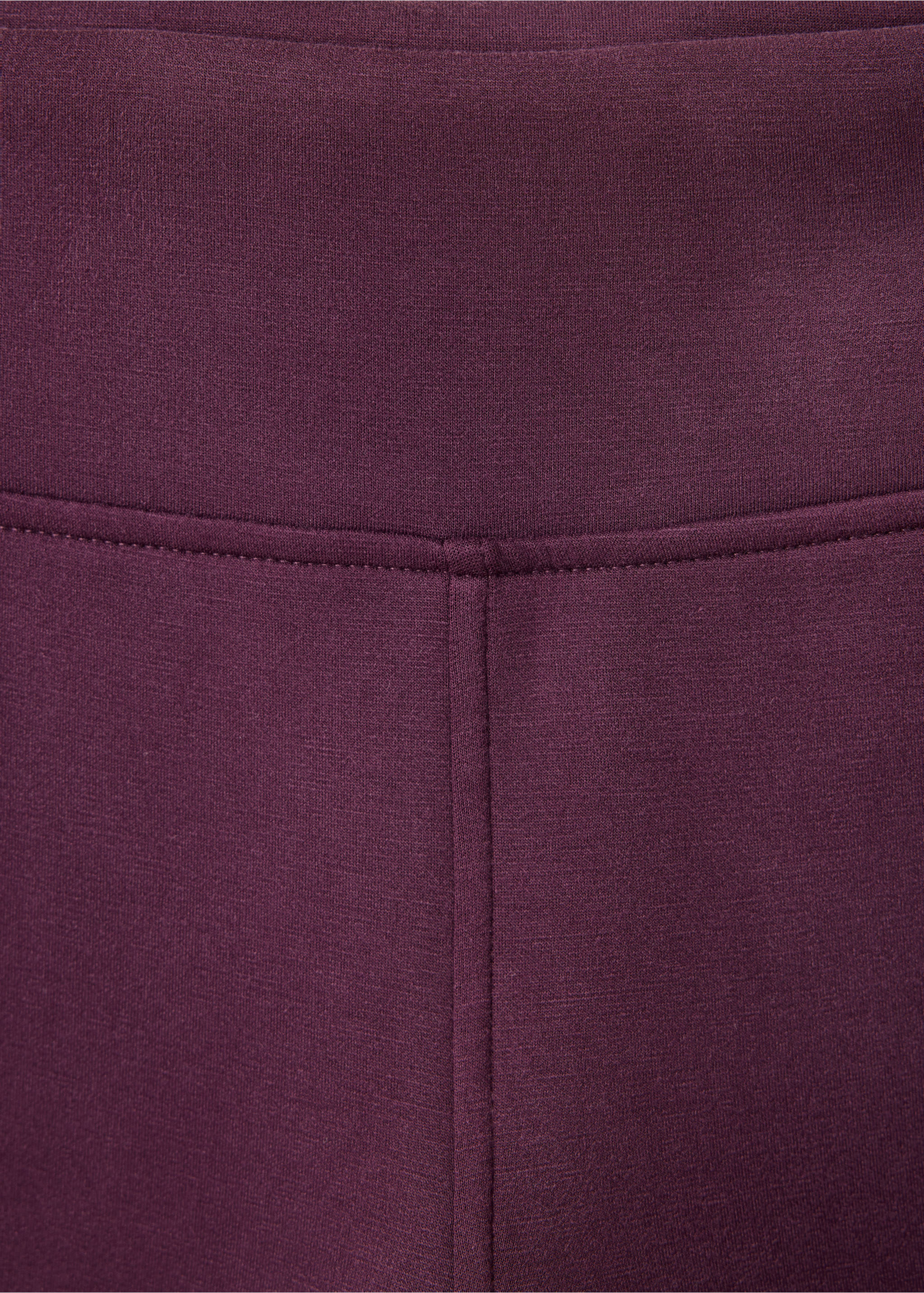 Leggings à boca de sino - Pormenor do artigo 8, Vermelho-escuro. Ref: 37046745-00.