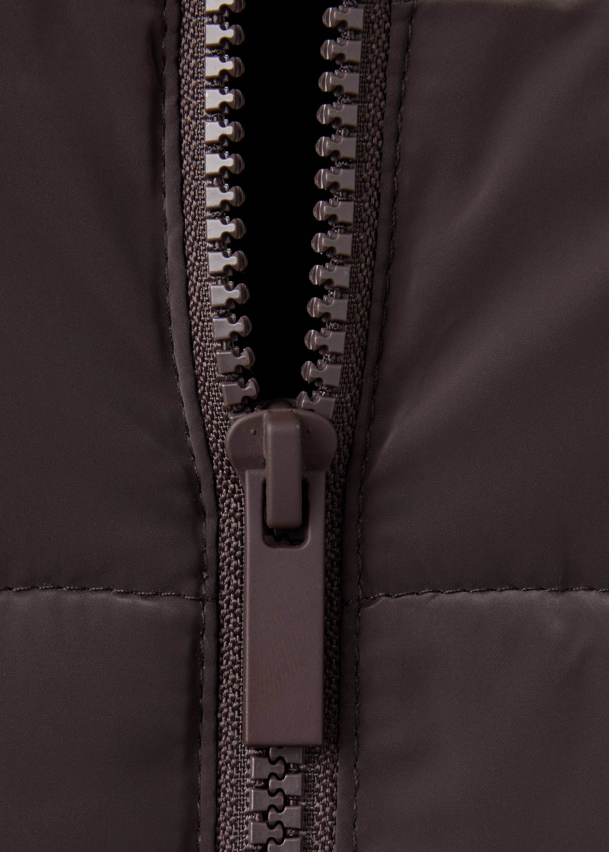 Detachable hood long anorak - Details of the article 8