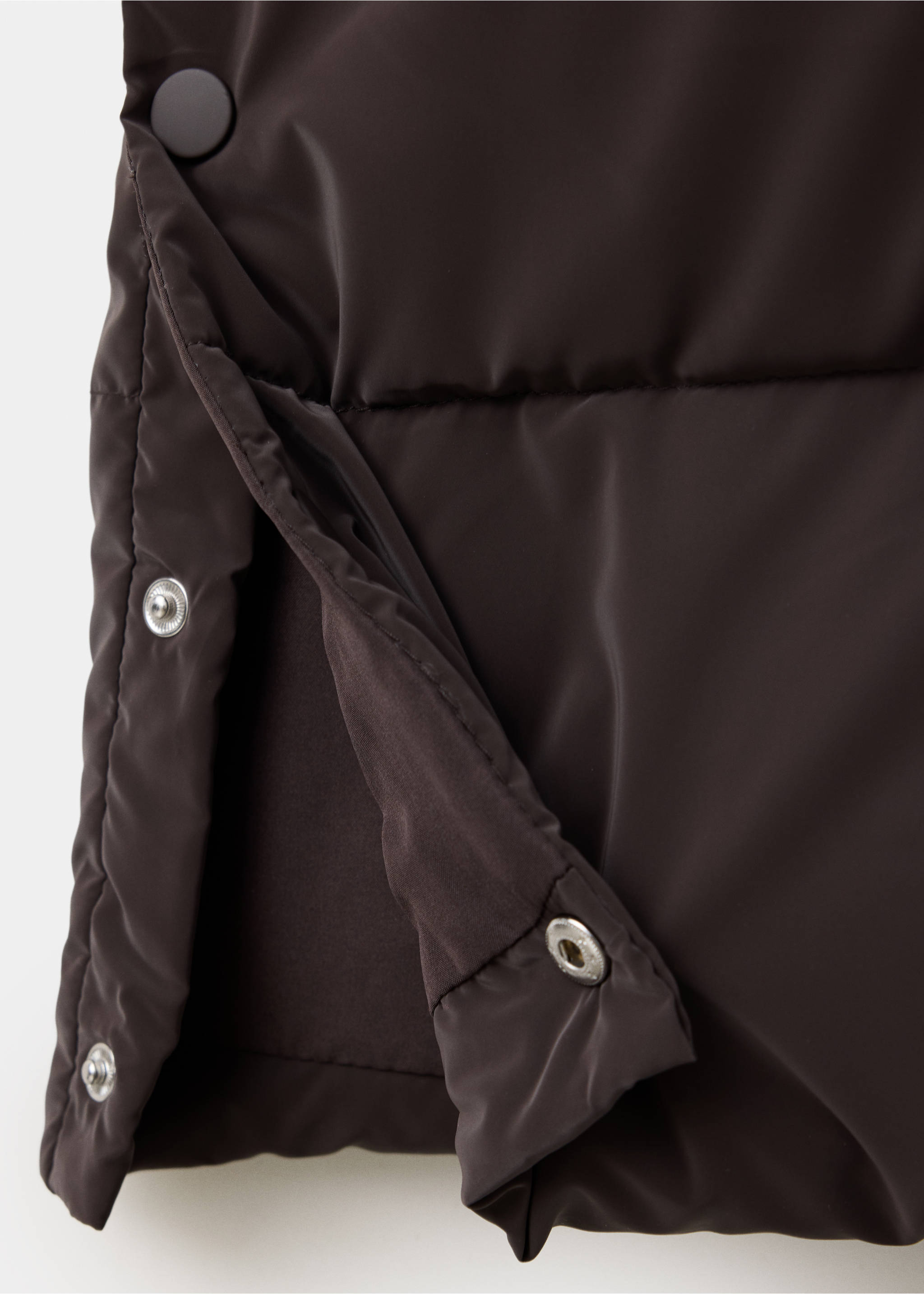 Anorak long capuche amovible - Détail de l'article 0, Marron. Ref: 37047114-00.