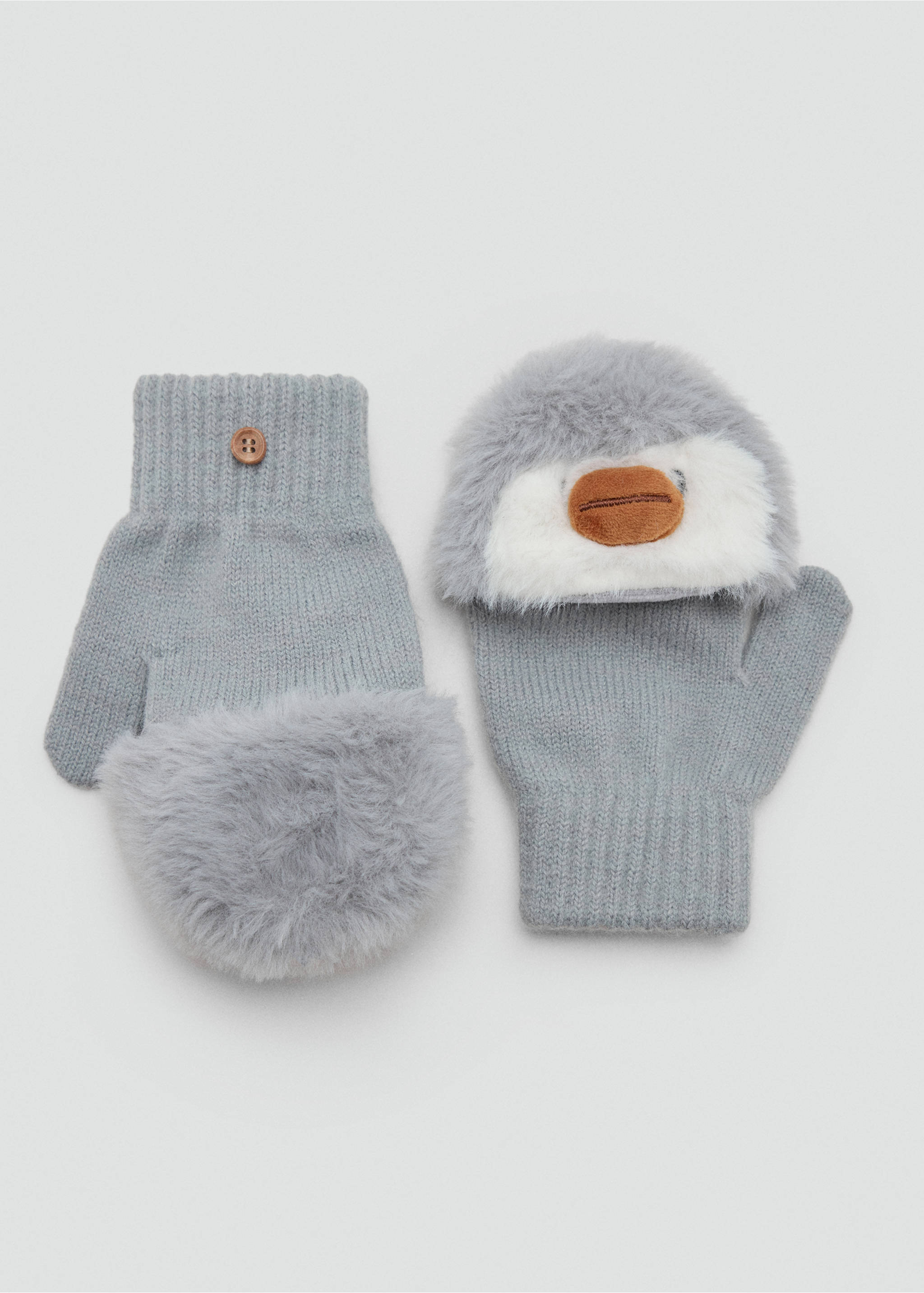 GLOVES PINGUG - تفاصيل المنتج 1, رمادي. Ref: 37047117-00.