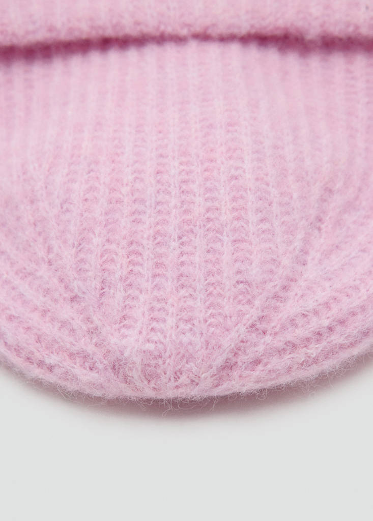 Rib-knit cap - thumbnail 3