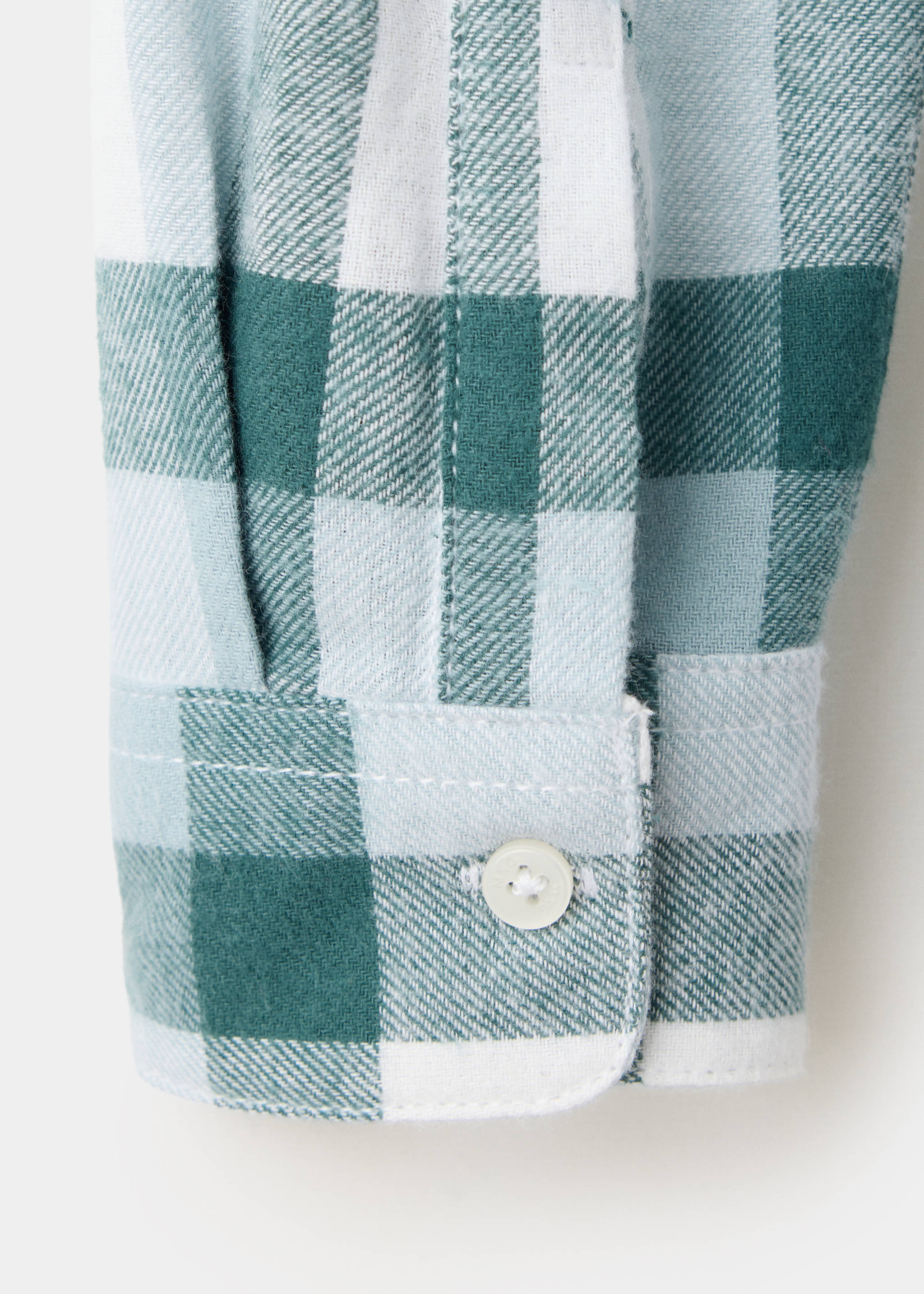Cotton check shirt - Details of the article 0