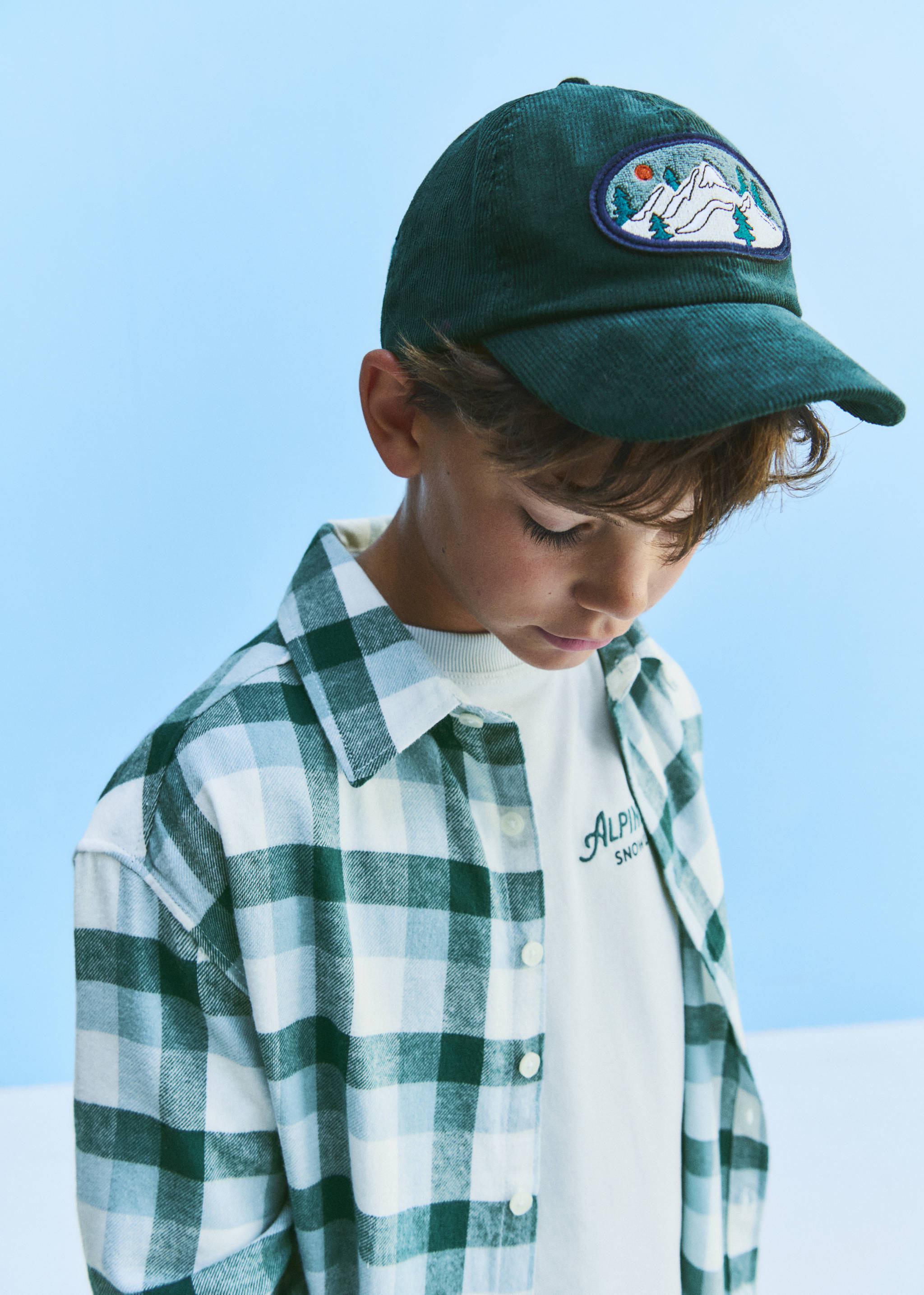 Checked flannel shirt - Details of the article 6