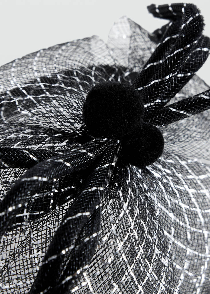 Halloween spider tulle headband