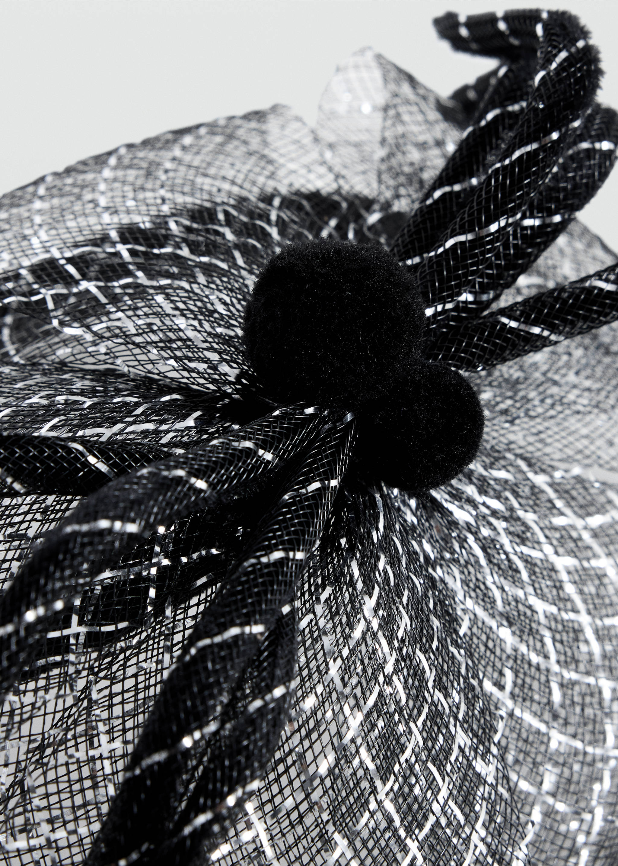 Halloween spider tulle headband - Medium plane, Black. Ref: 37047121-00.