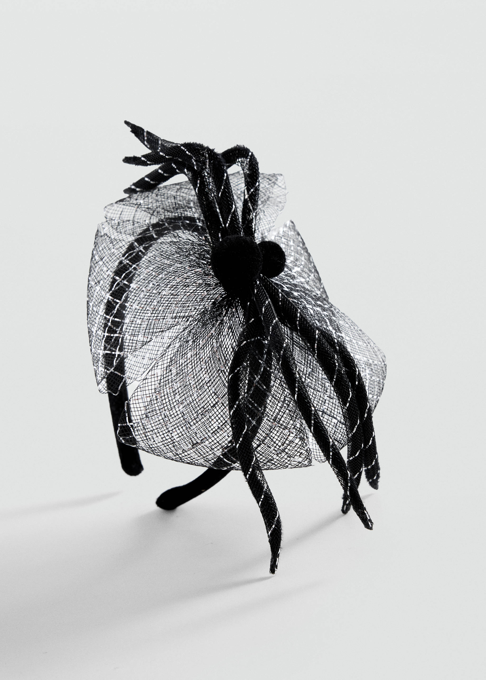 Halloween spider tulle headband - Details of the article 1