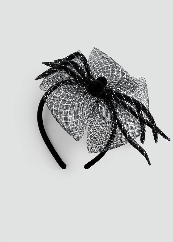 Halloween spider tulle headband - thumbnail 2