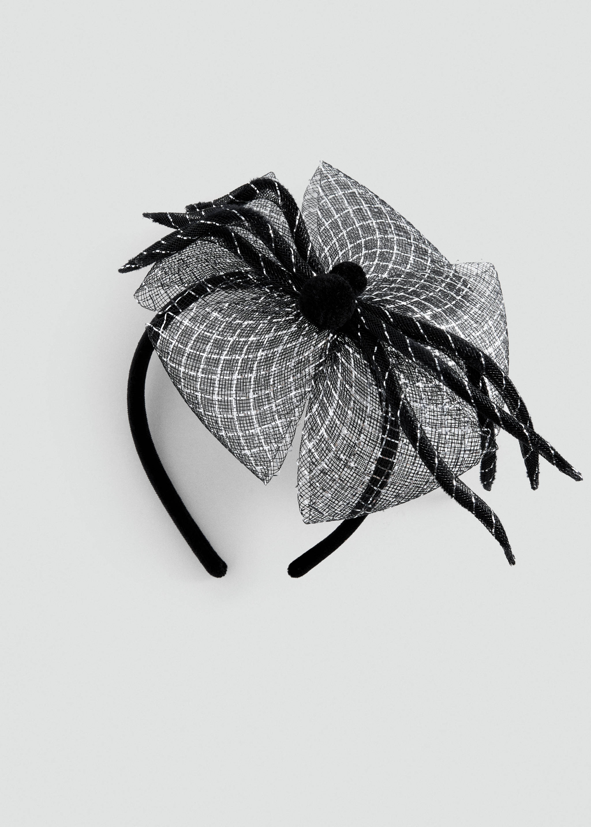 Halloween spider tulle headband - Article without model