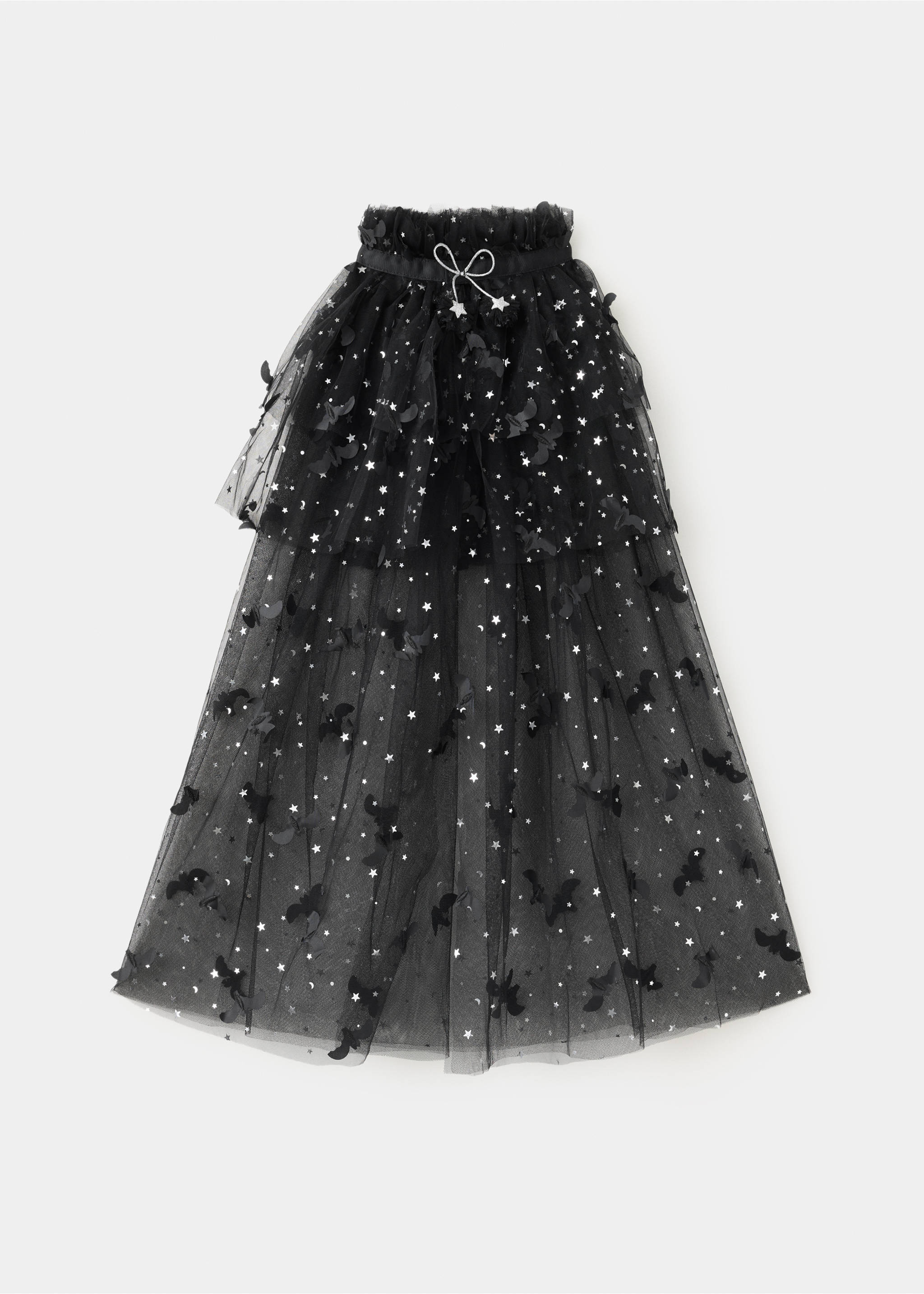 Halloween star tulle skirt - Article without model, Black. Ref: 37047122-00.