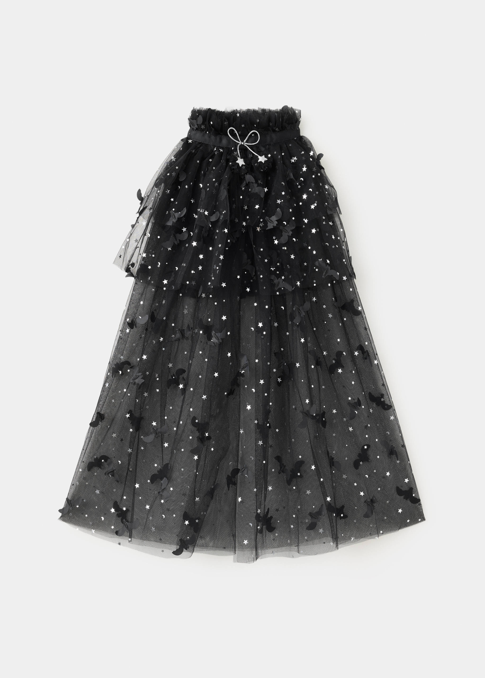 Halloween star tulle skirt - Article without model