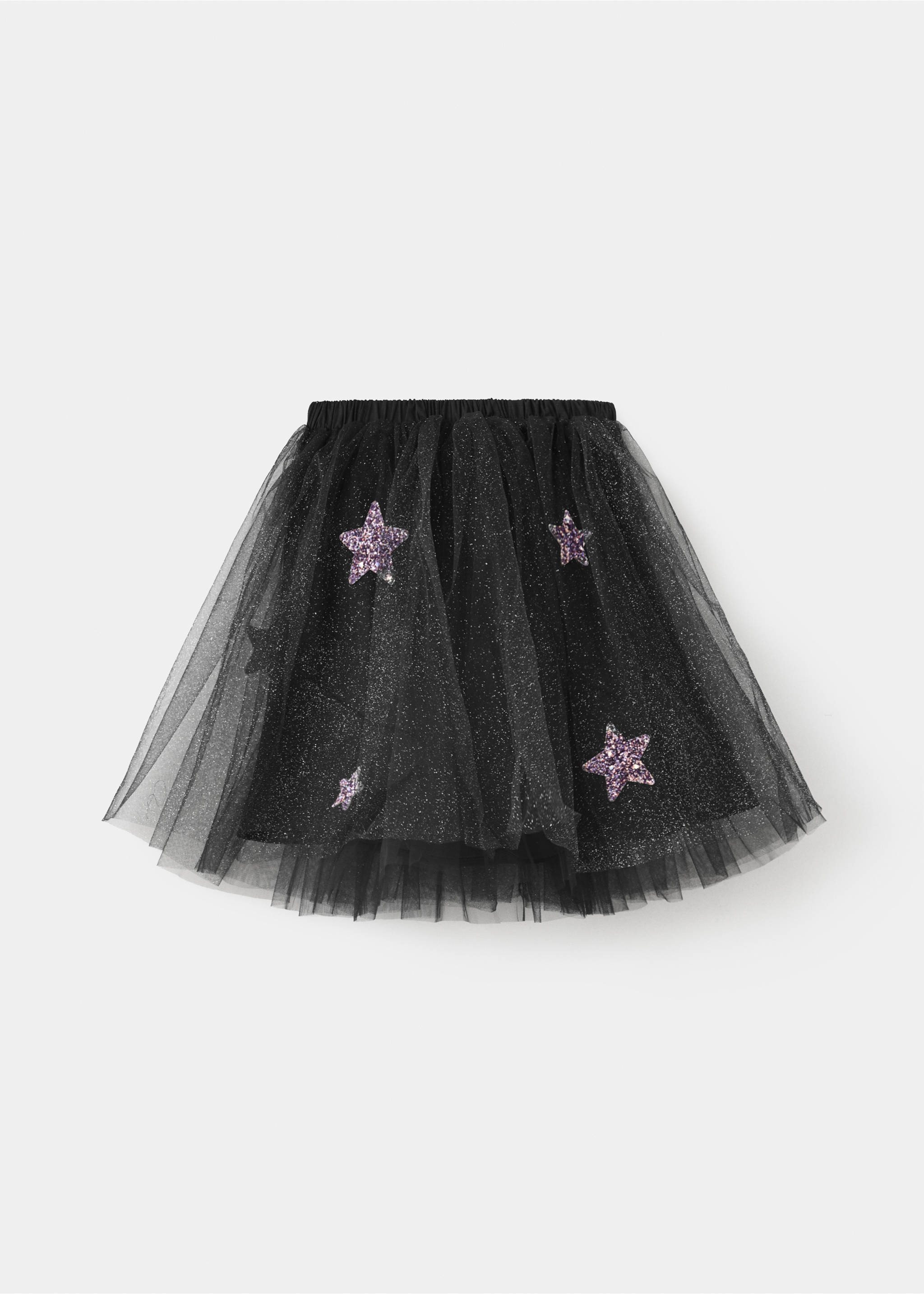 Halloween star tulle skirt - Medium plane, Black. Ref: 37047123-00.