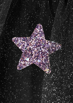 Halloween star tulle skirt — Black 4