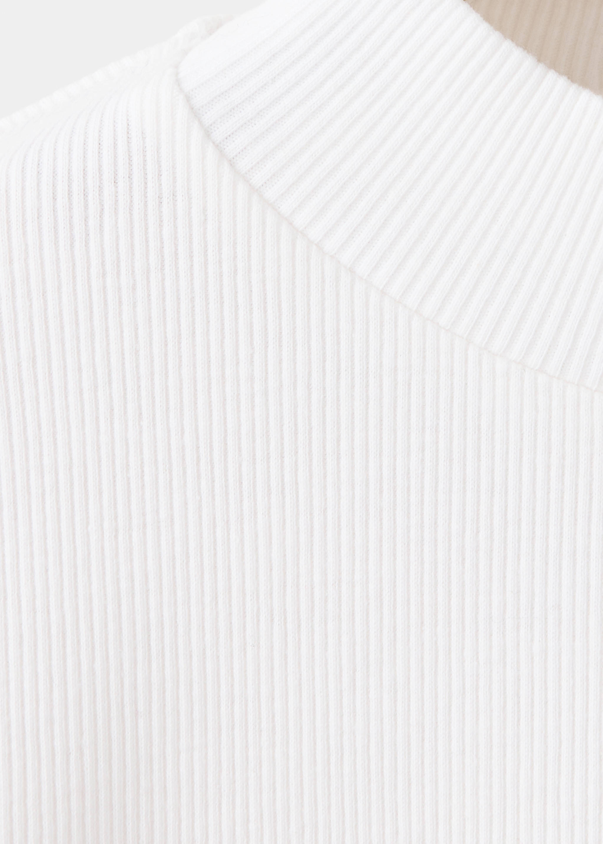 T-shirt coton côtelé - Détail de l'article 8