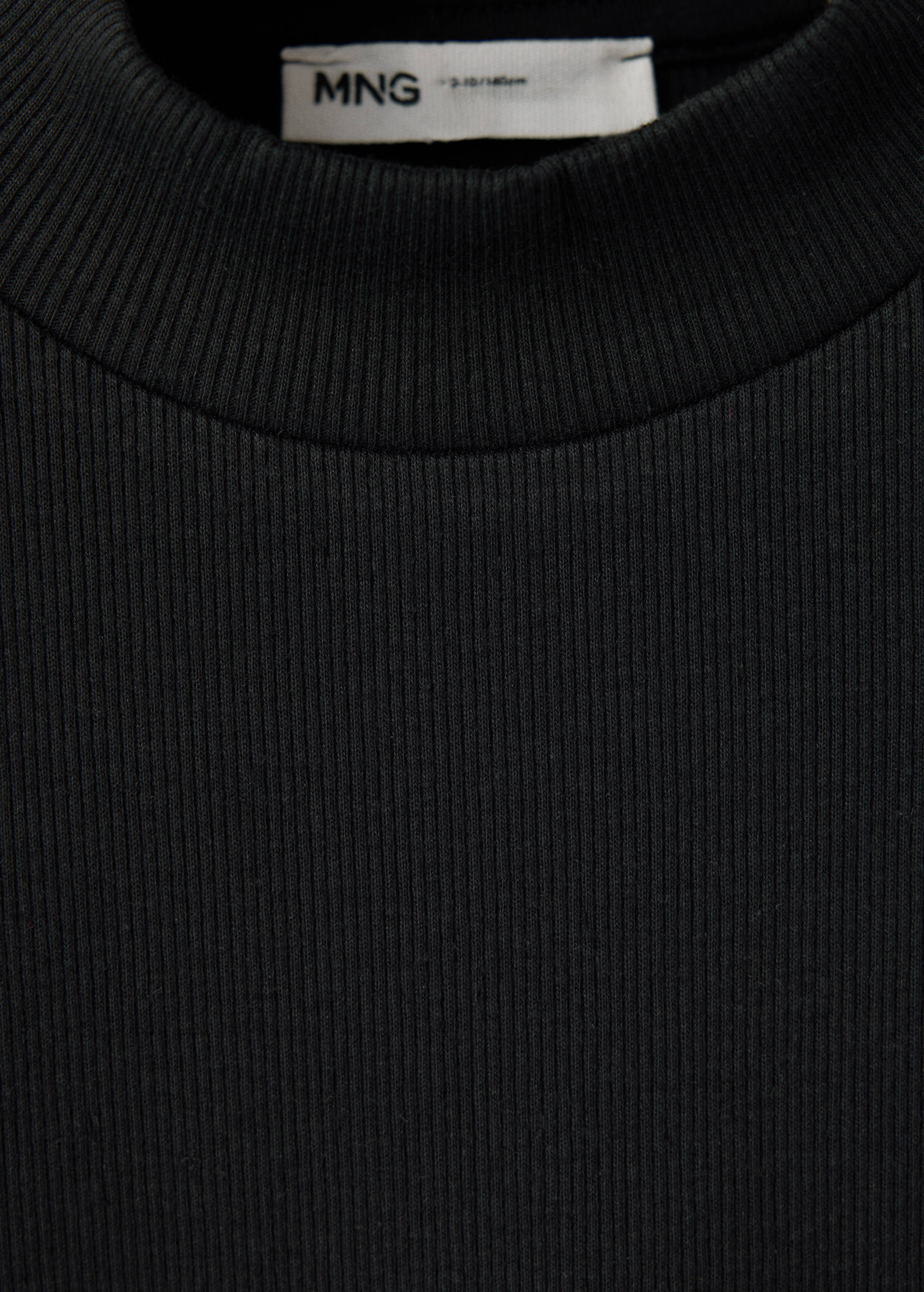 T-shirt coton côtelé - Détail de l'article 8