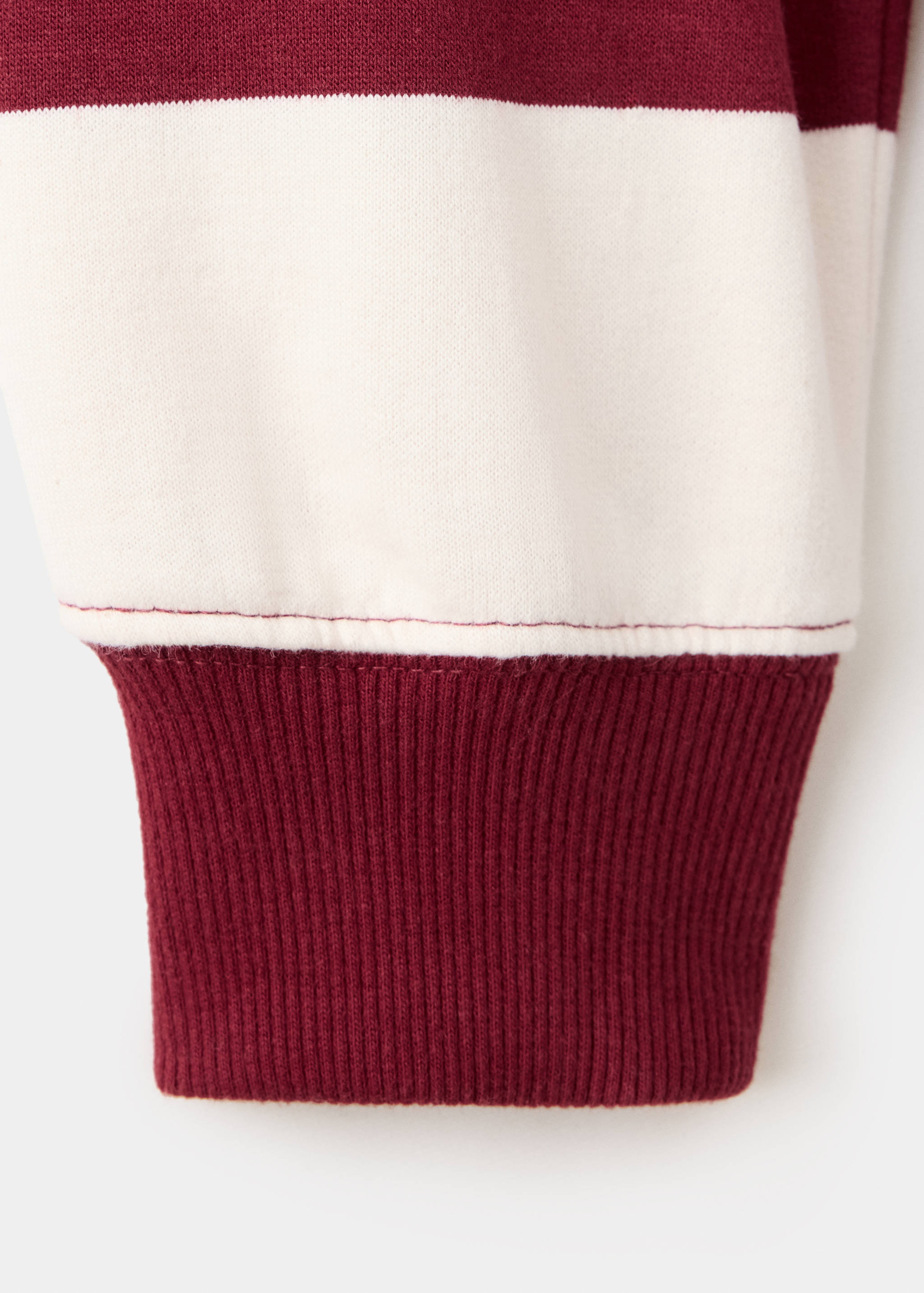 Striped cotton-blend sweatshirt - Details of the article 8