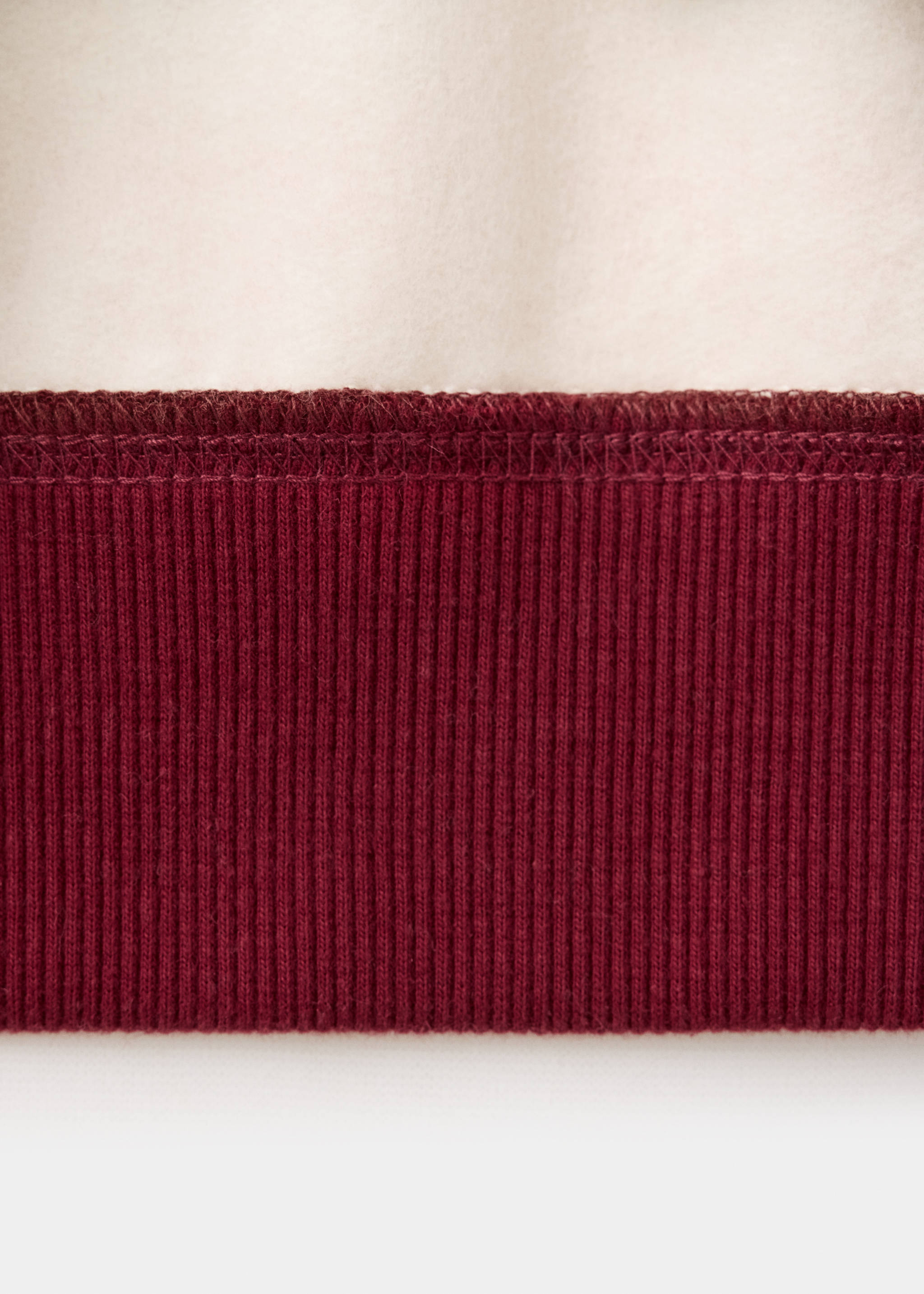 Striped cotton-blend sweatshirt - Details of the article 0