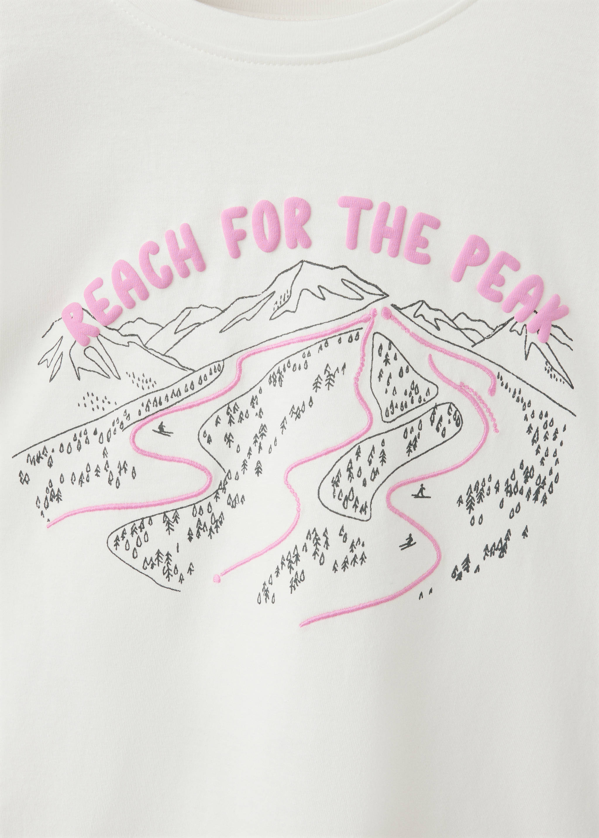 100% cotton printed t-shirt - Details of the article 0