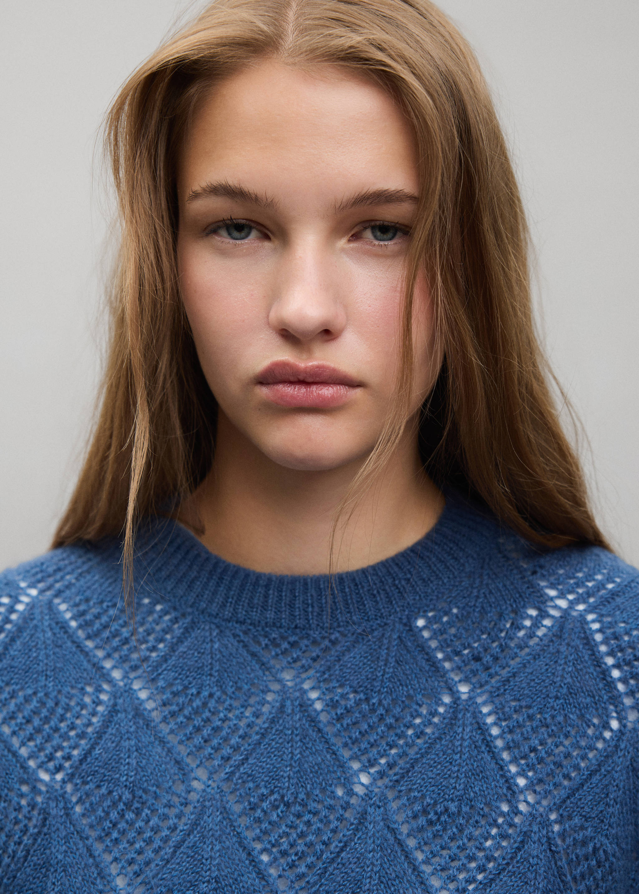 Openwork knit sweater - Details of the article 1