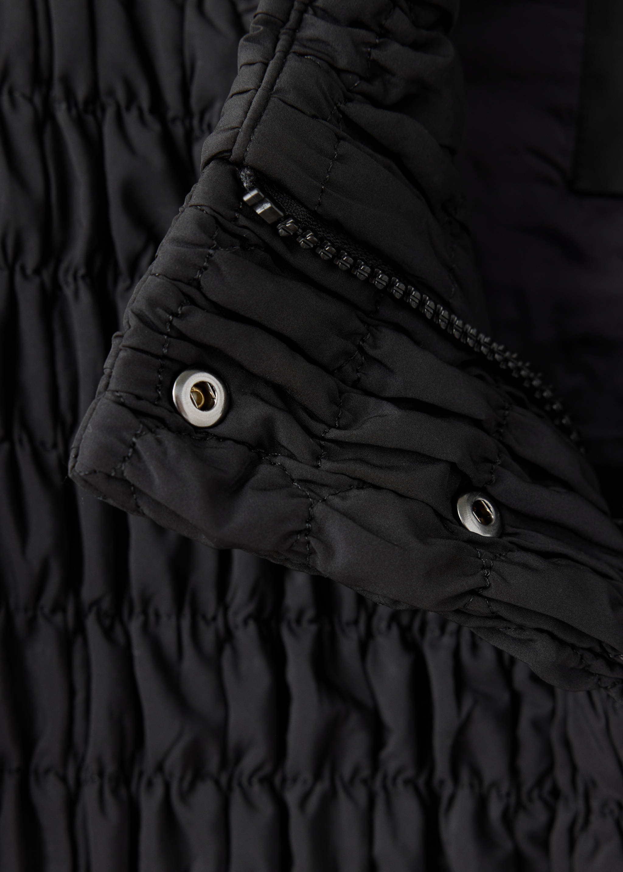 Padded honeycomb anorak - Details of the article 8