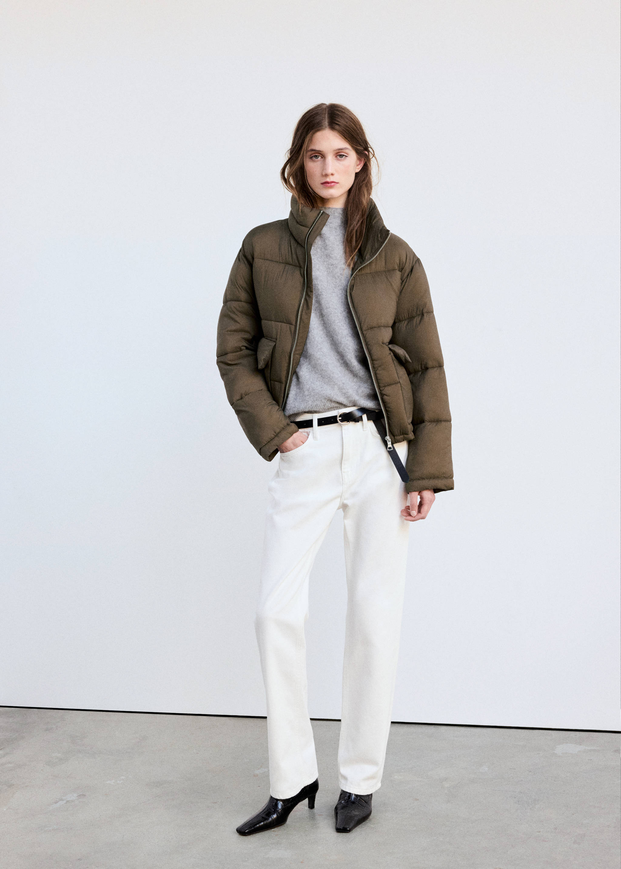 PUFFER COAT LAURI - General plane