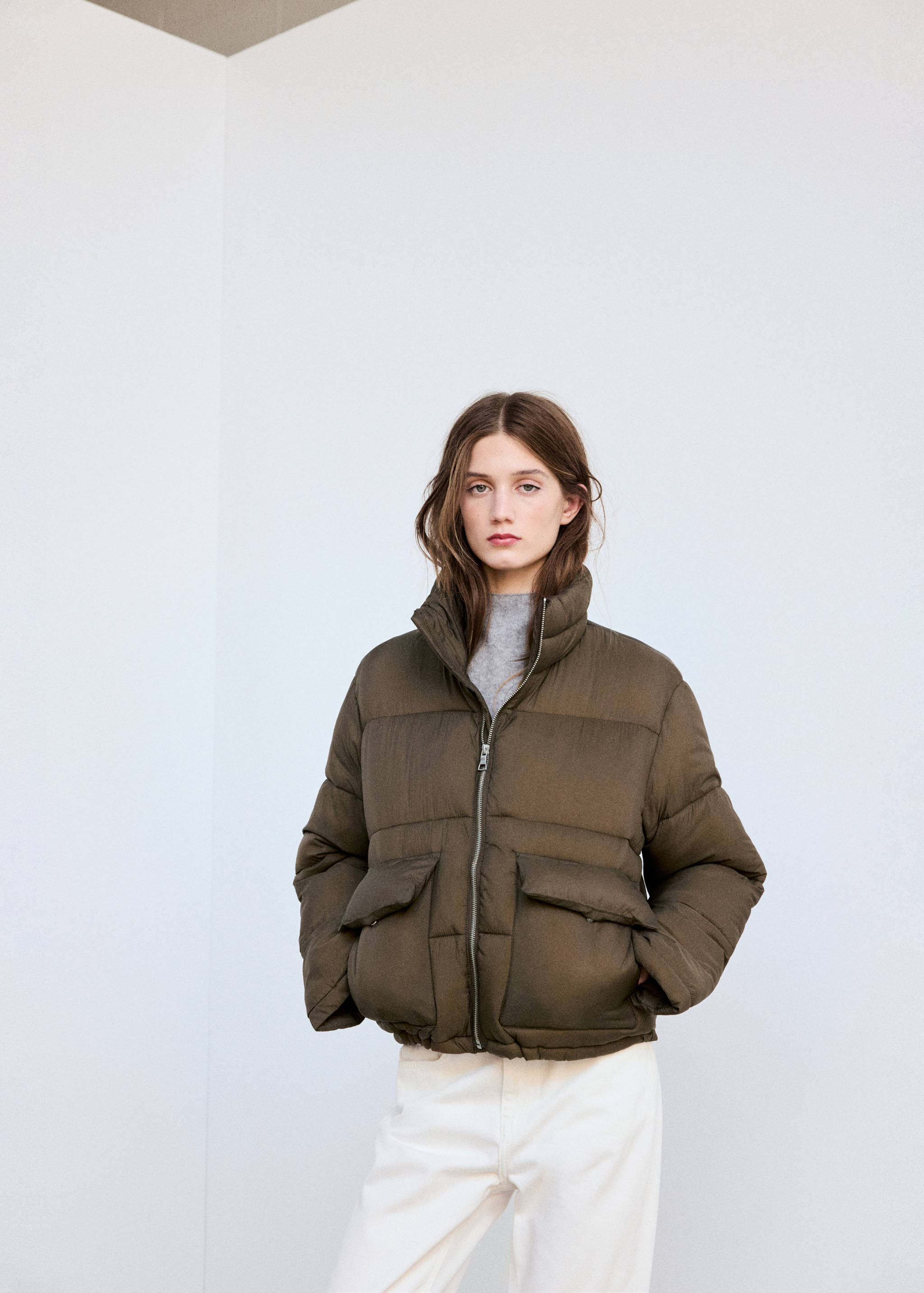 PUFFER COAT LAURI - Medium plane