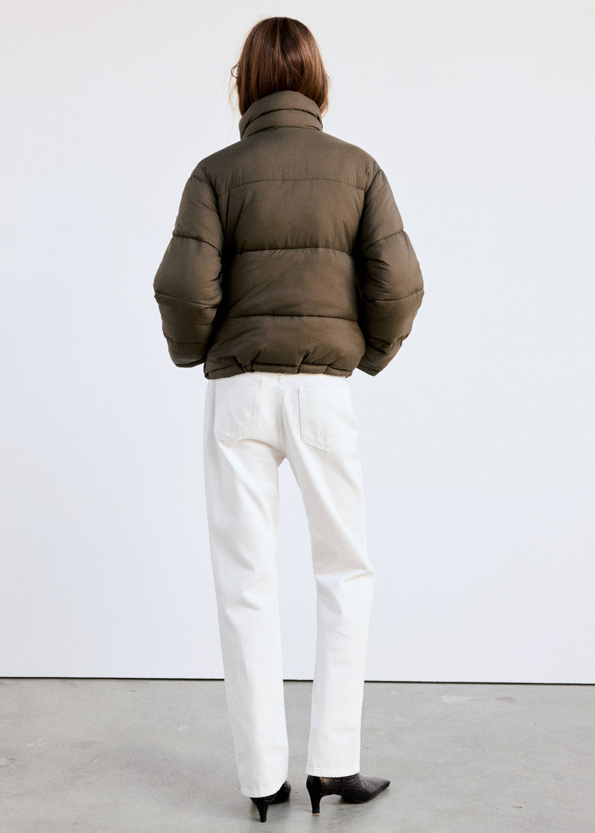 PUFFER COAT LAURI - Reverse of the article