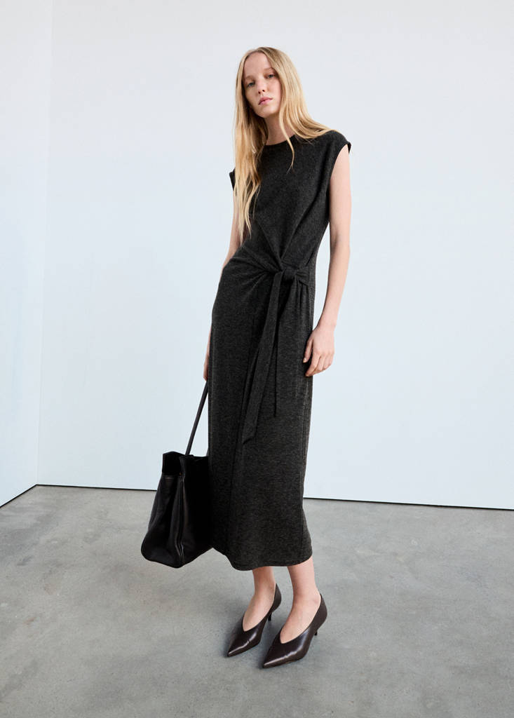 Knot knitted dress thumbnail 2
