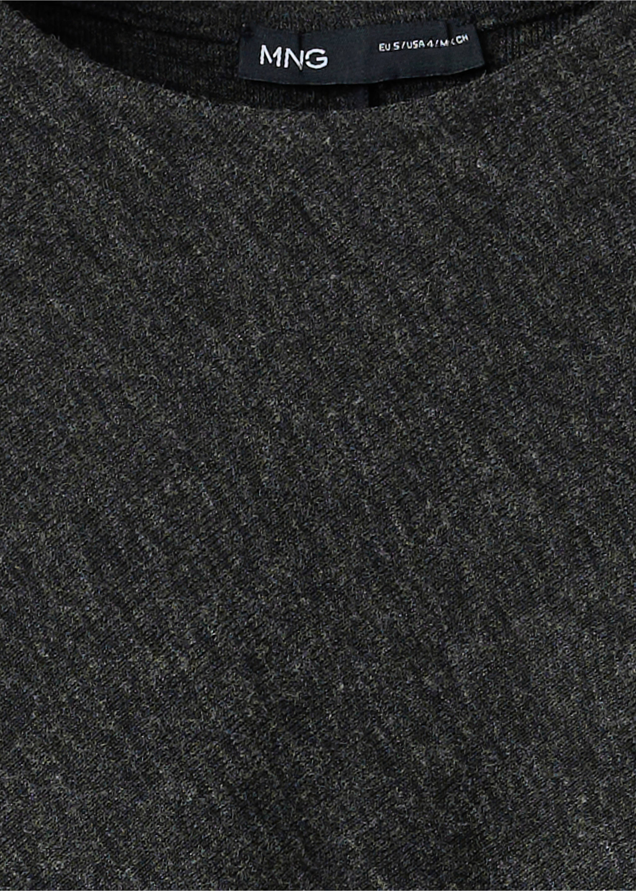 Robe maille nœud - Détail de l'article 0, Gris anthracite. Ref: 37047778-00.