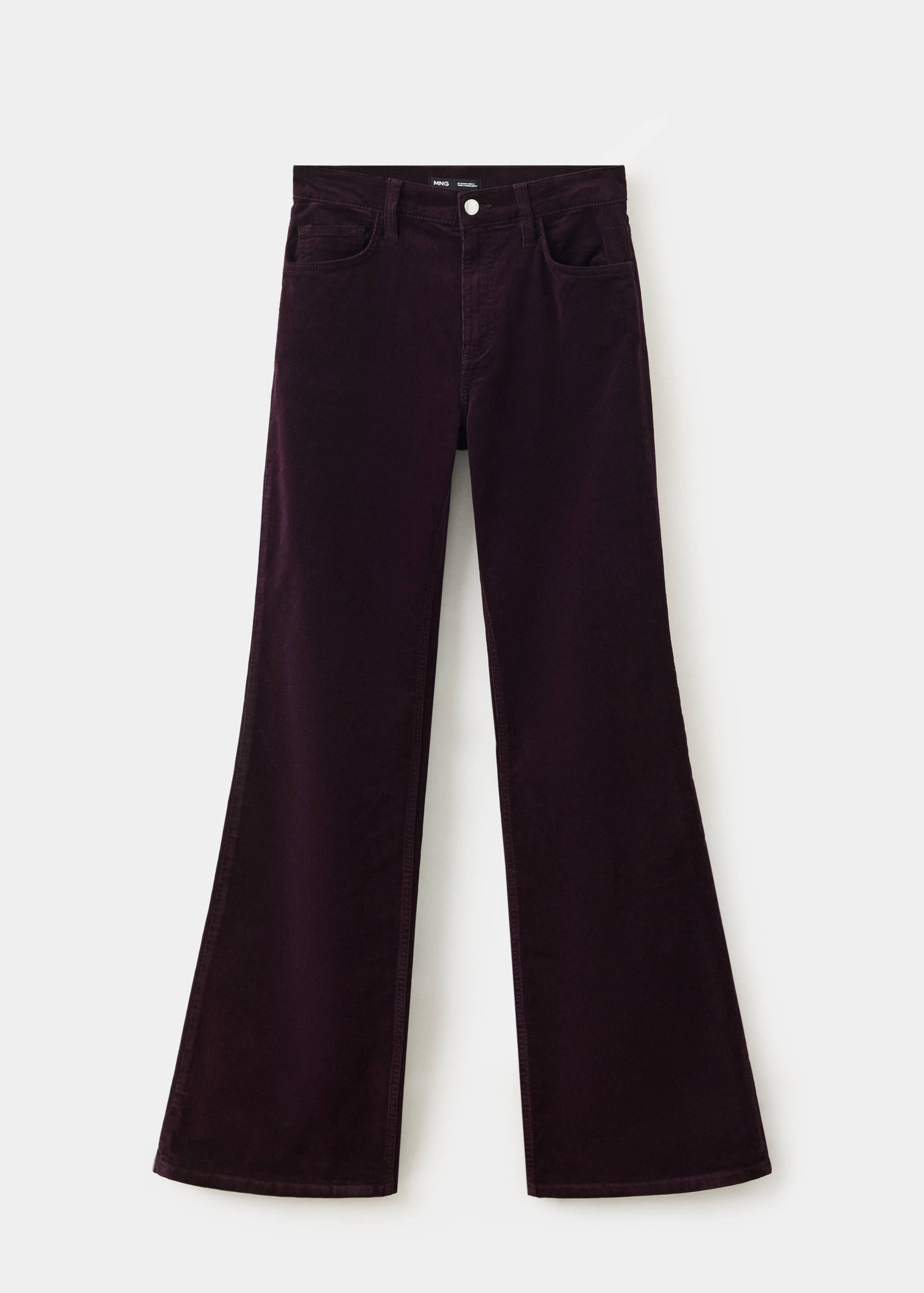 Flared corduroy trousers - Article without model