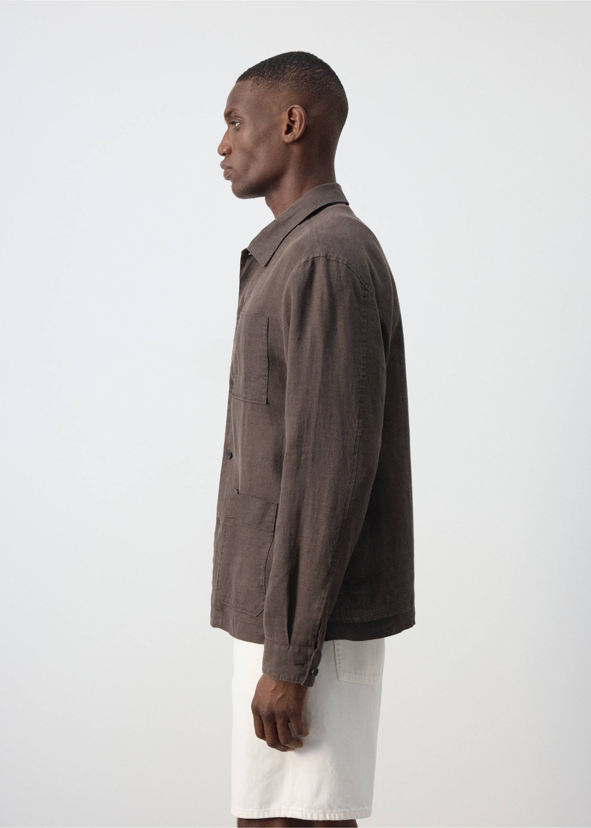 SHIRT PANTINH - Details of the article 2, Brown. Ref: 37047796-00.