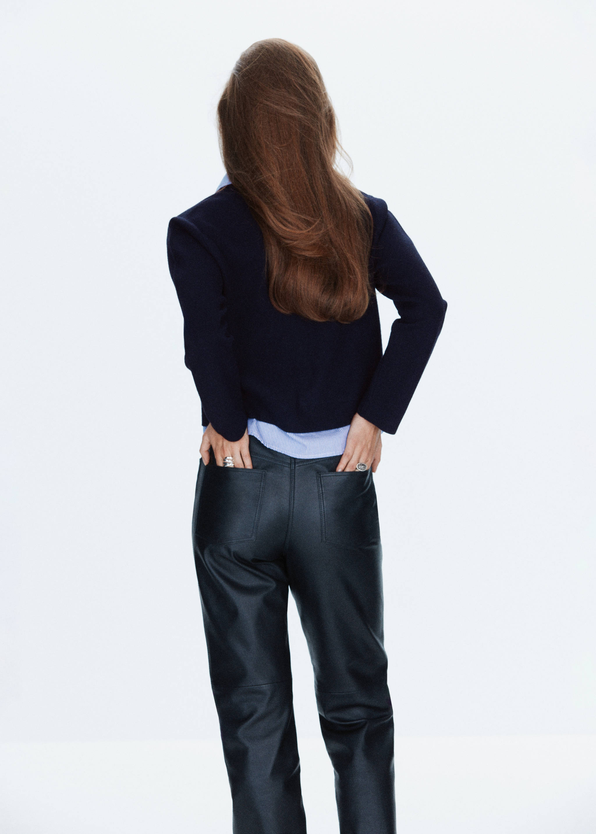 Double-knit jacket - Reverse of the article