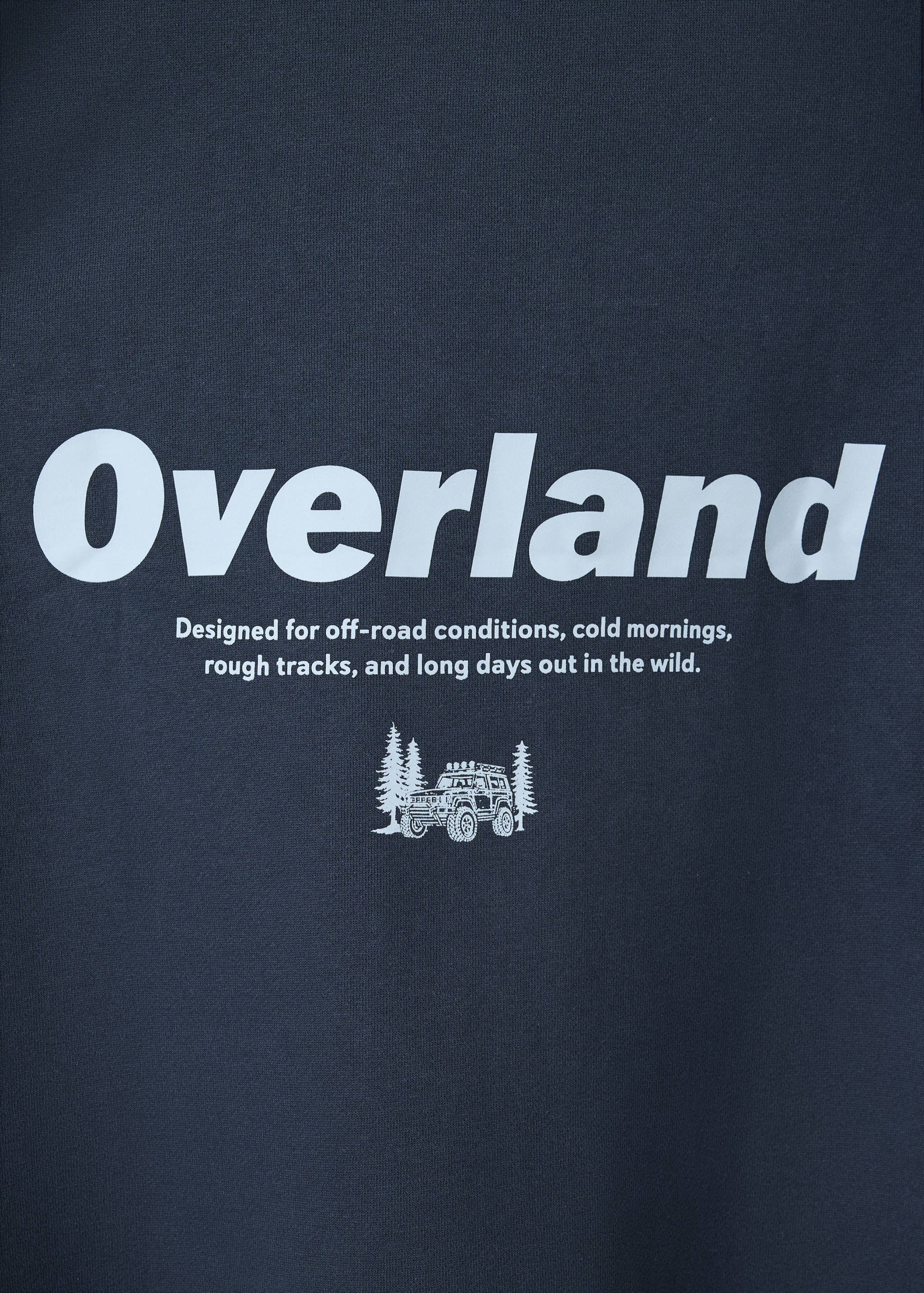 Sweat-shirt coton texte - Détail de l'article 0