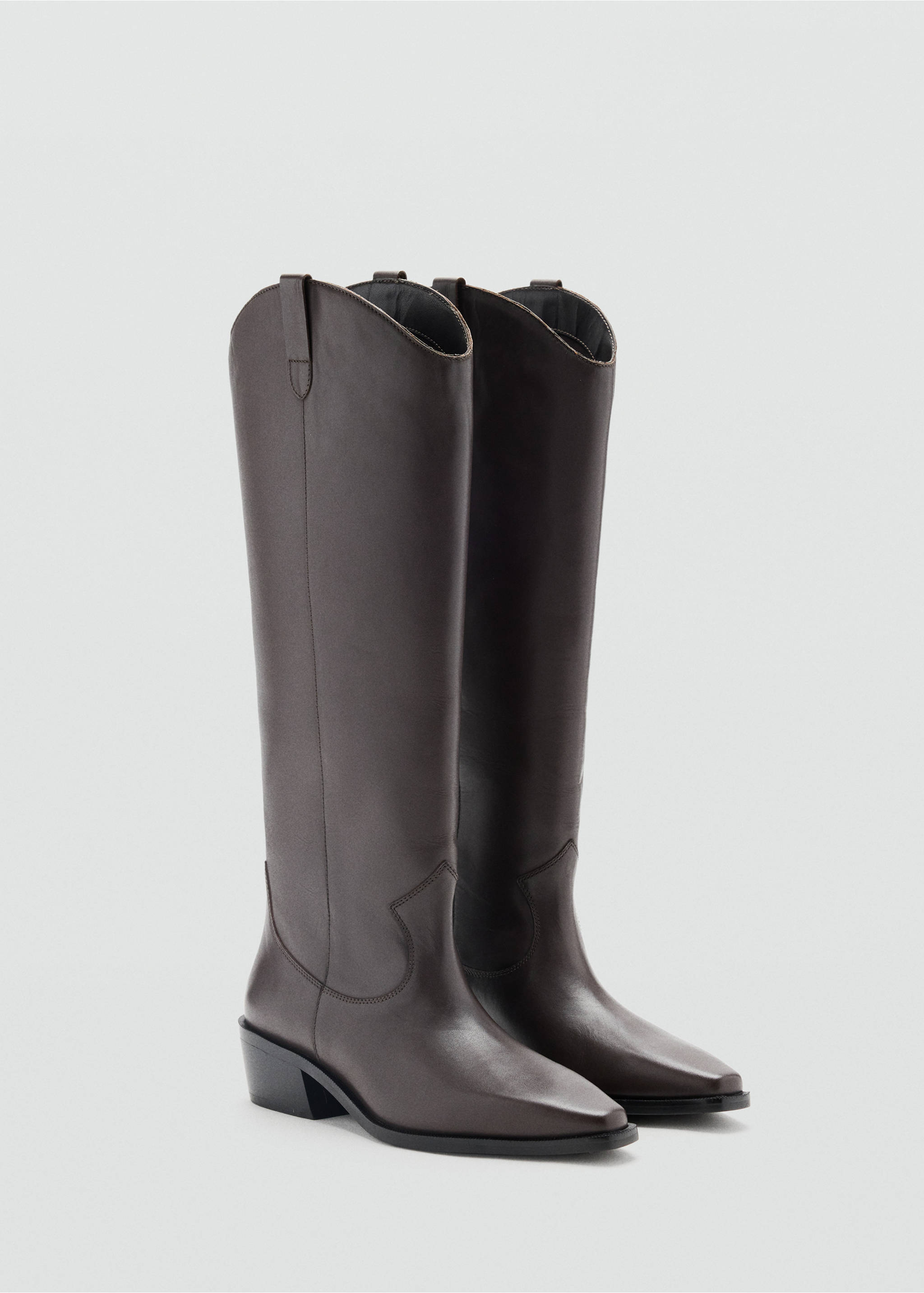 BOOTS HERAC - رؤية وسط, شوكولاتة. Ref: 37047808-00.