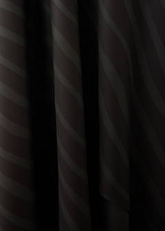 Striped dress with an asymmetric hem — Grey 6