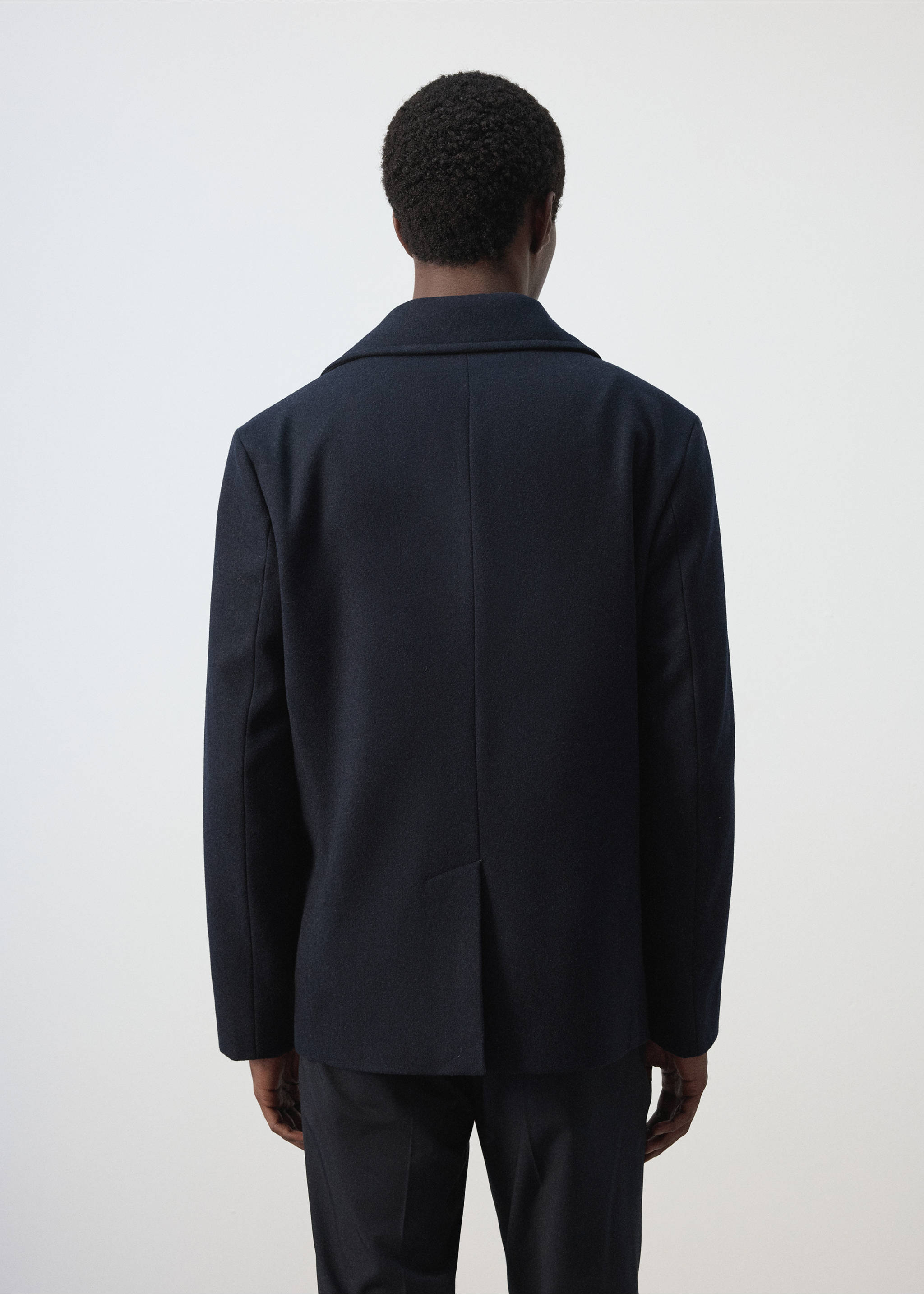 Coat tinof - Обратная сторона изделия, Синяя ночь. Ref: 37047884-00.