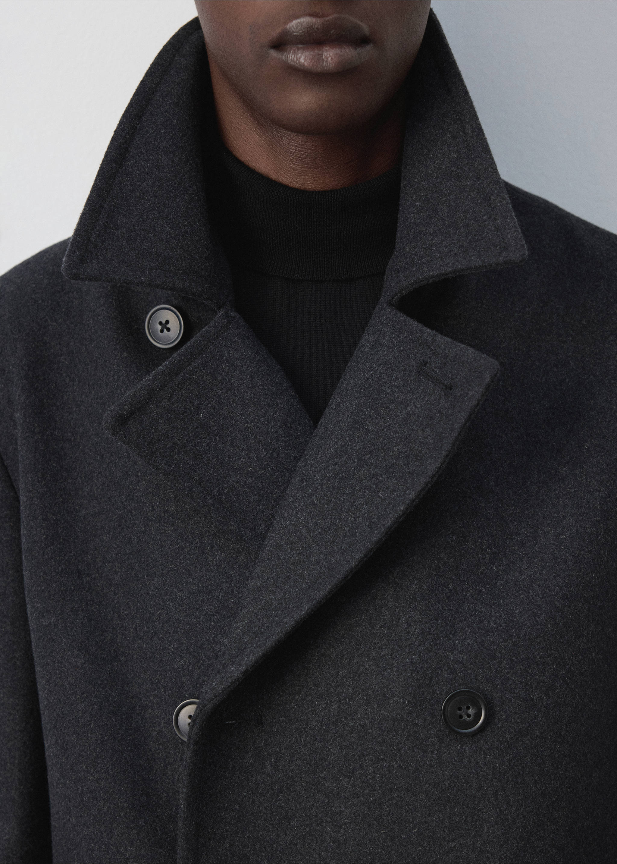 Coat tinof - Деталь изделия 1, Угольно-серый. Ref: 37047884-00.